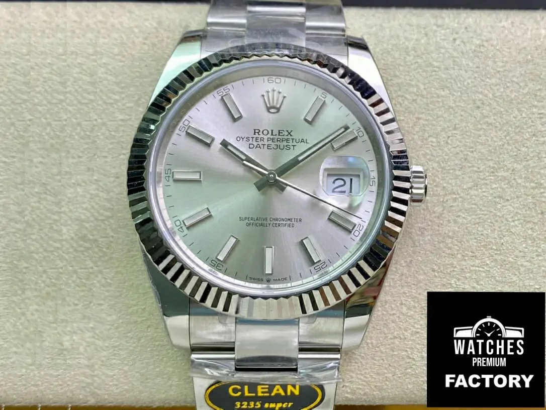 Rolex Datejust M126334-0003 Clean Factory Stainless Steel Strap