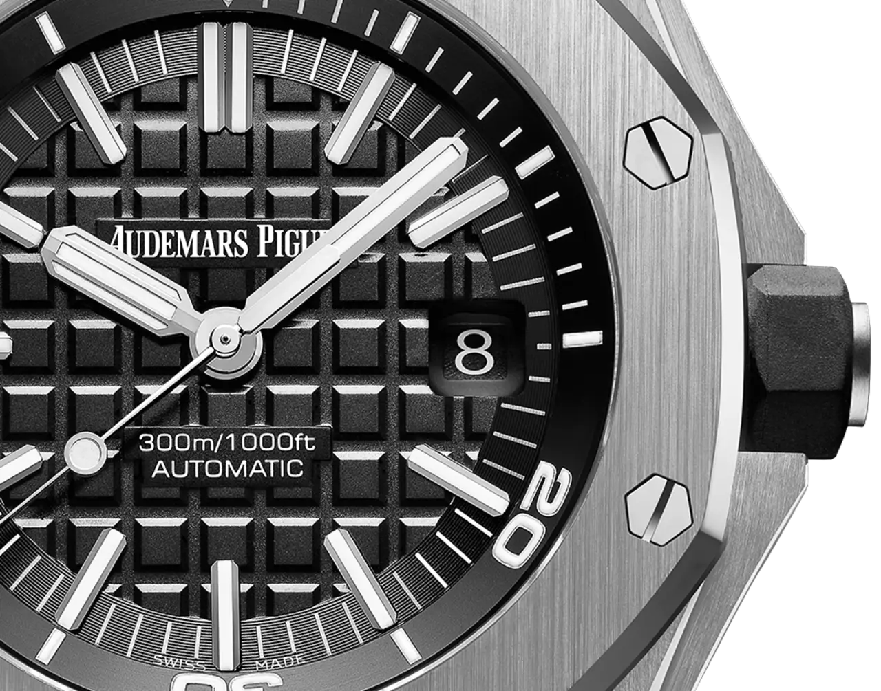 【Super Clone】Audemars Piguet OFFSHORE DIVER Black Dial 42mm 15710ST.OO.A002CA.01