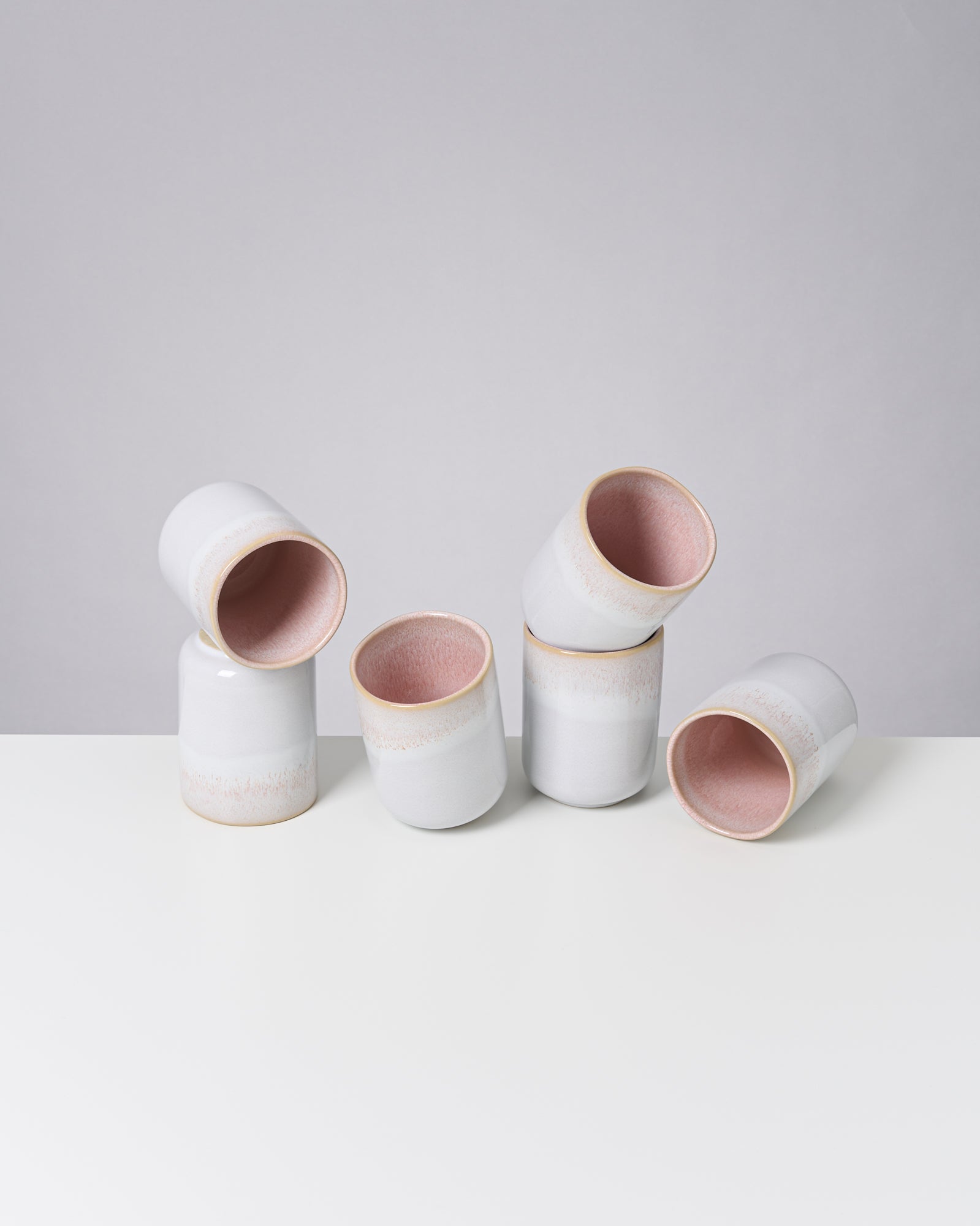 MELIDES - LARGE CUP ROSÉ SET OF 6
