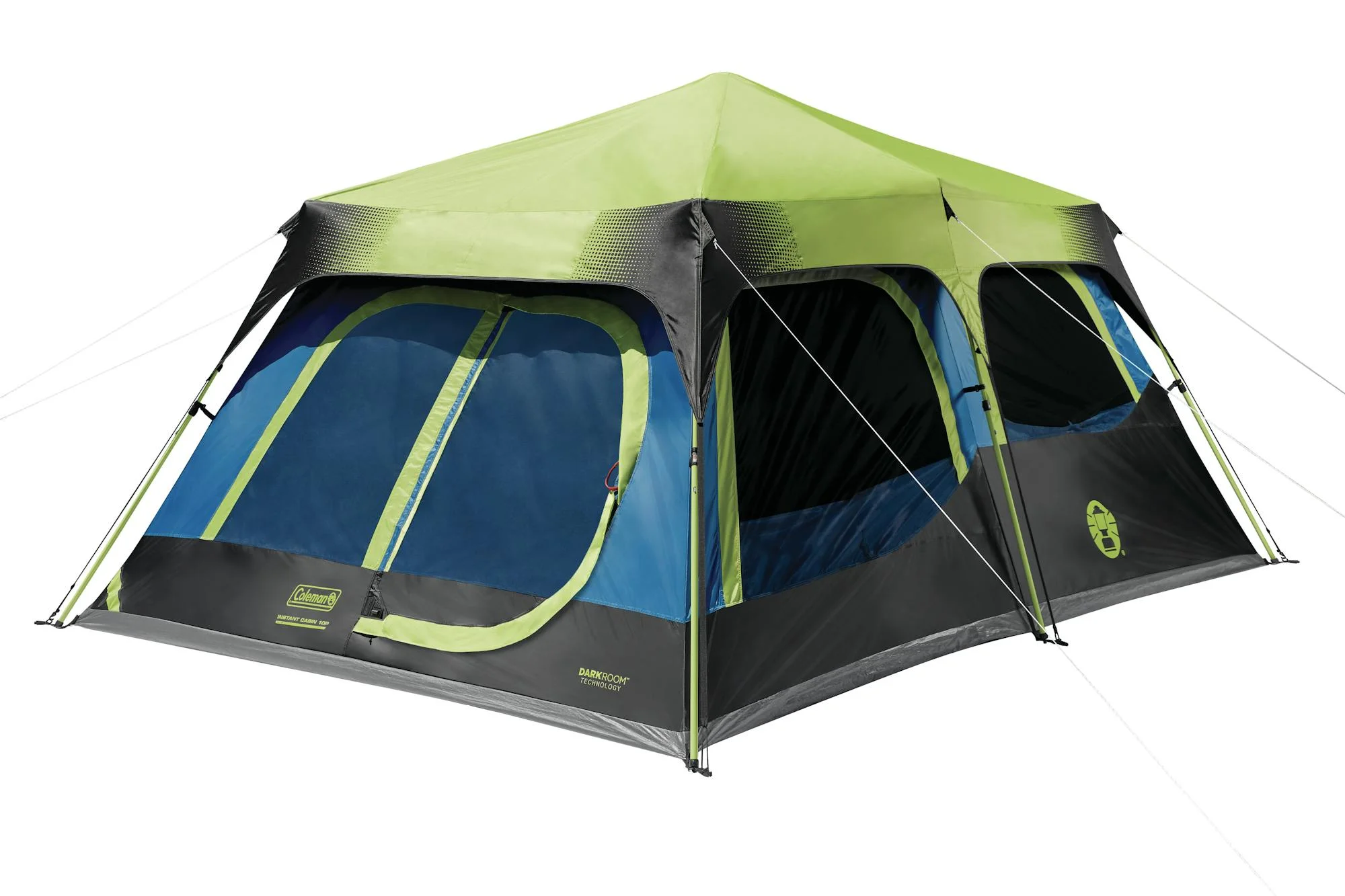 Coleman 10 - Person Dark Room Instant Cabin Tent with Rainfly