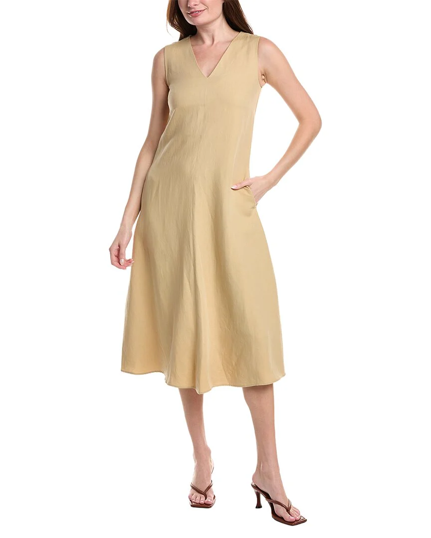 chinese dress ladies Dimitri" Linen Dress