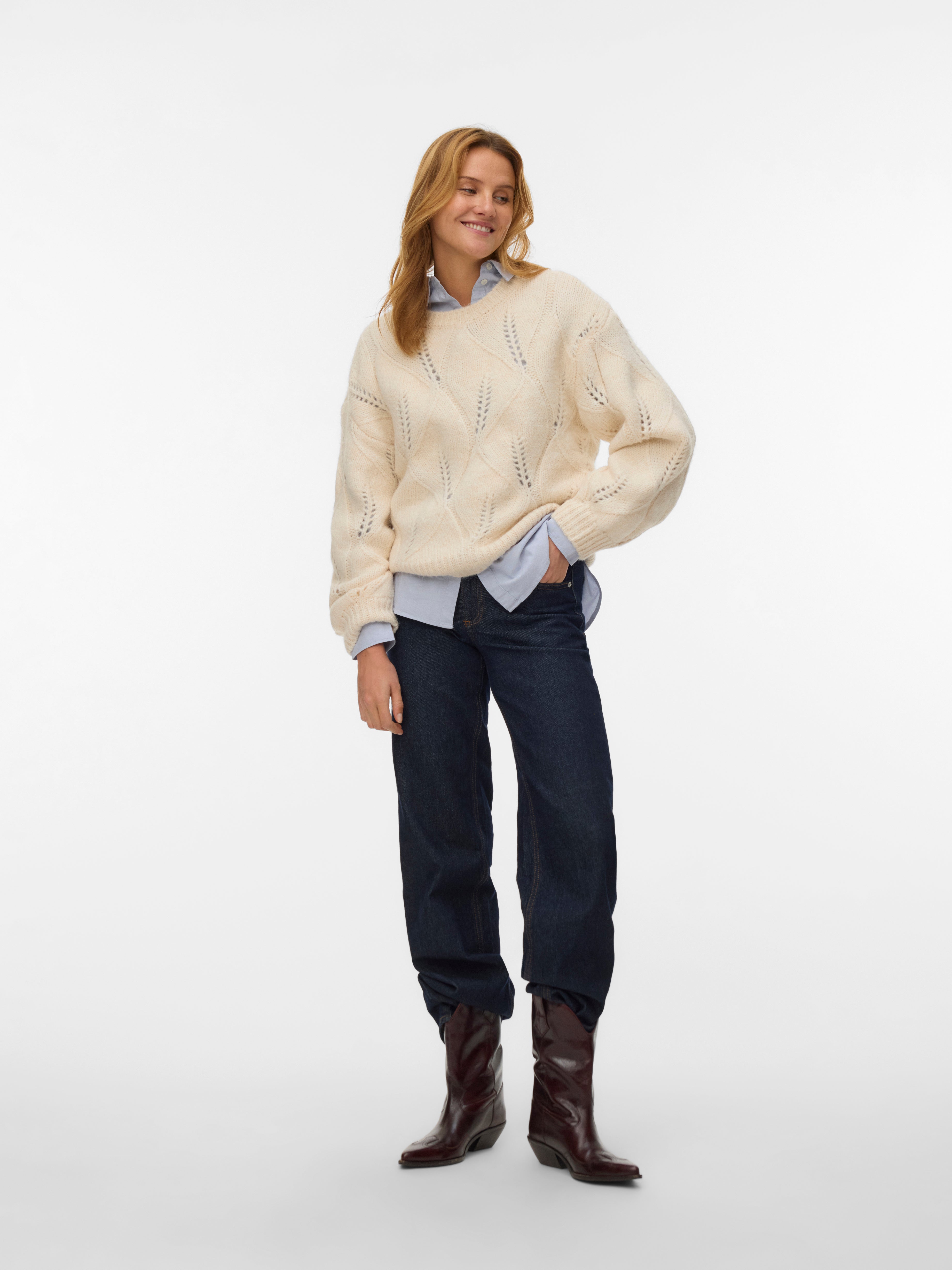 VERO MODA® VMZENIA Knitted pullover