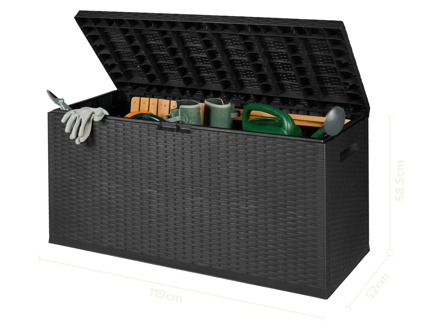 LIVARNO Coffre de rangement, 350 L