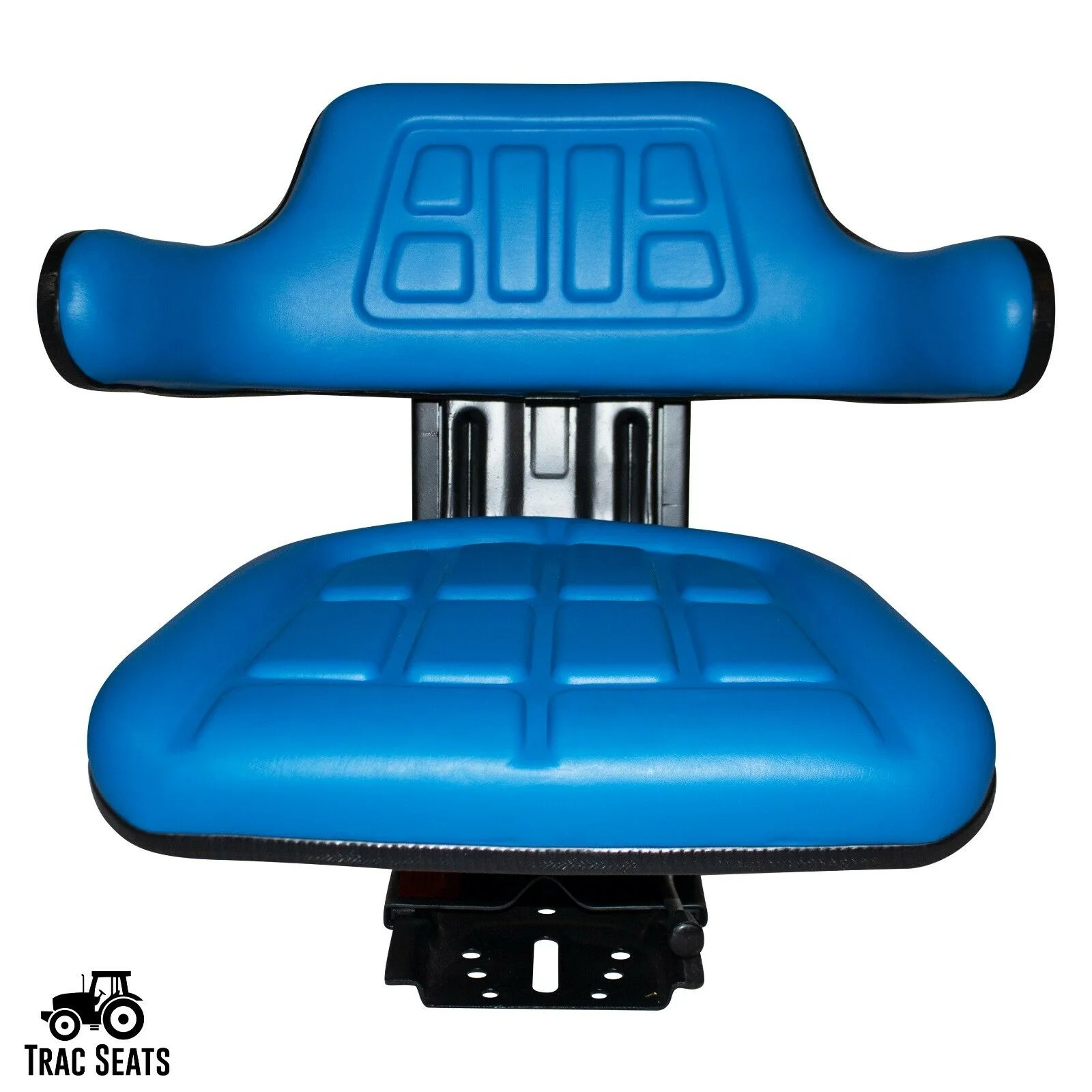 Blue Tractor Suspension Seat Fits Ford / New Holland 4000 4100 4110 4600 4610