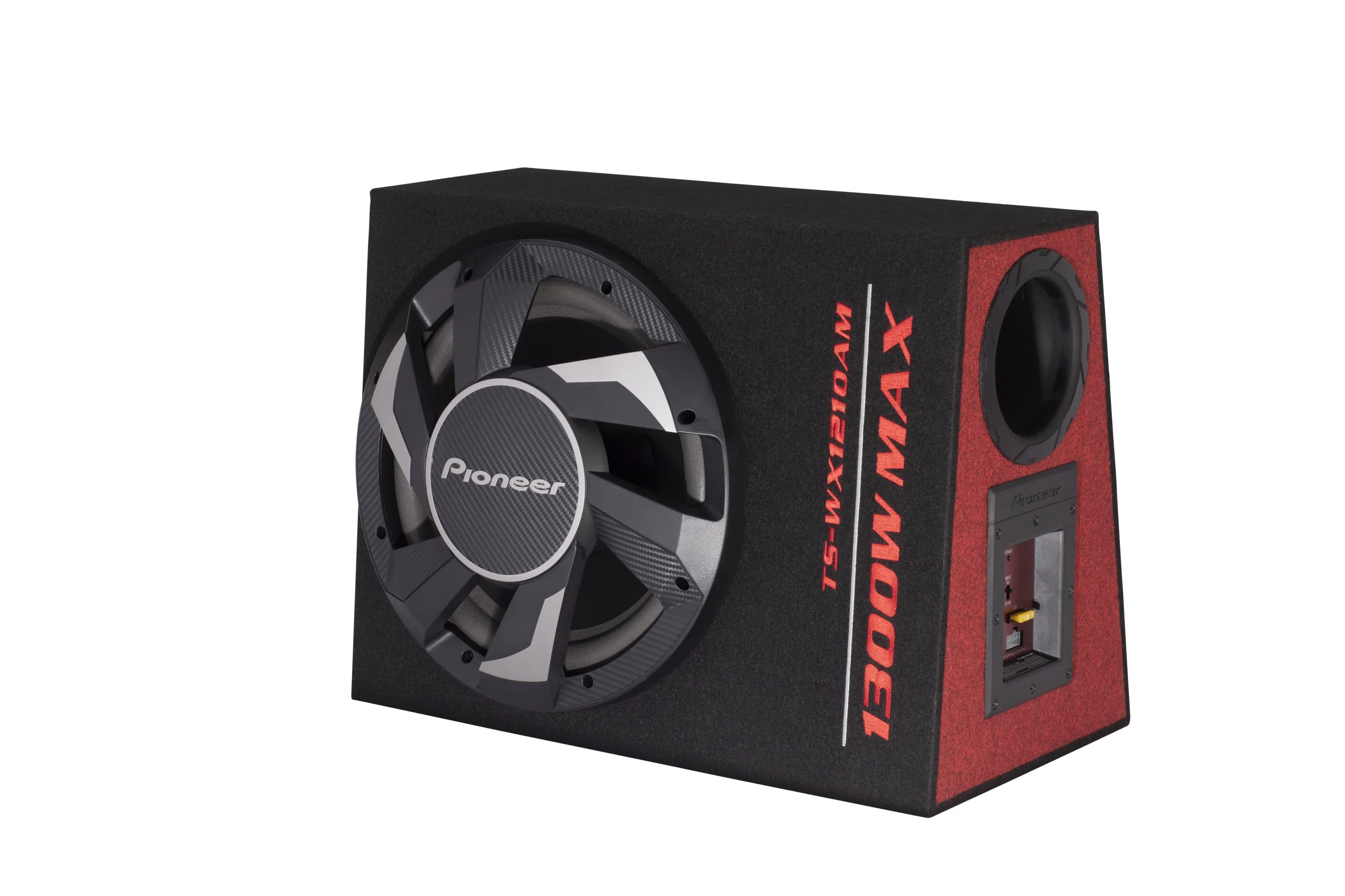 TS WX1210AM 12” 1300 Max Power Ported Enclosure Active Subwoofer with Built in Amplifier Image 4