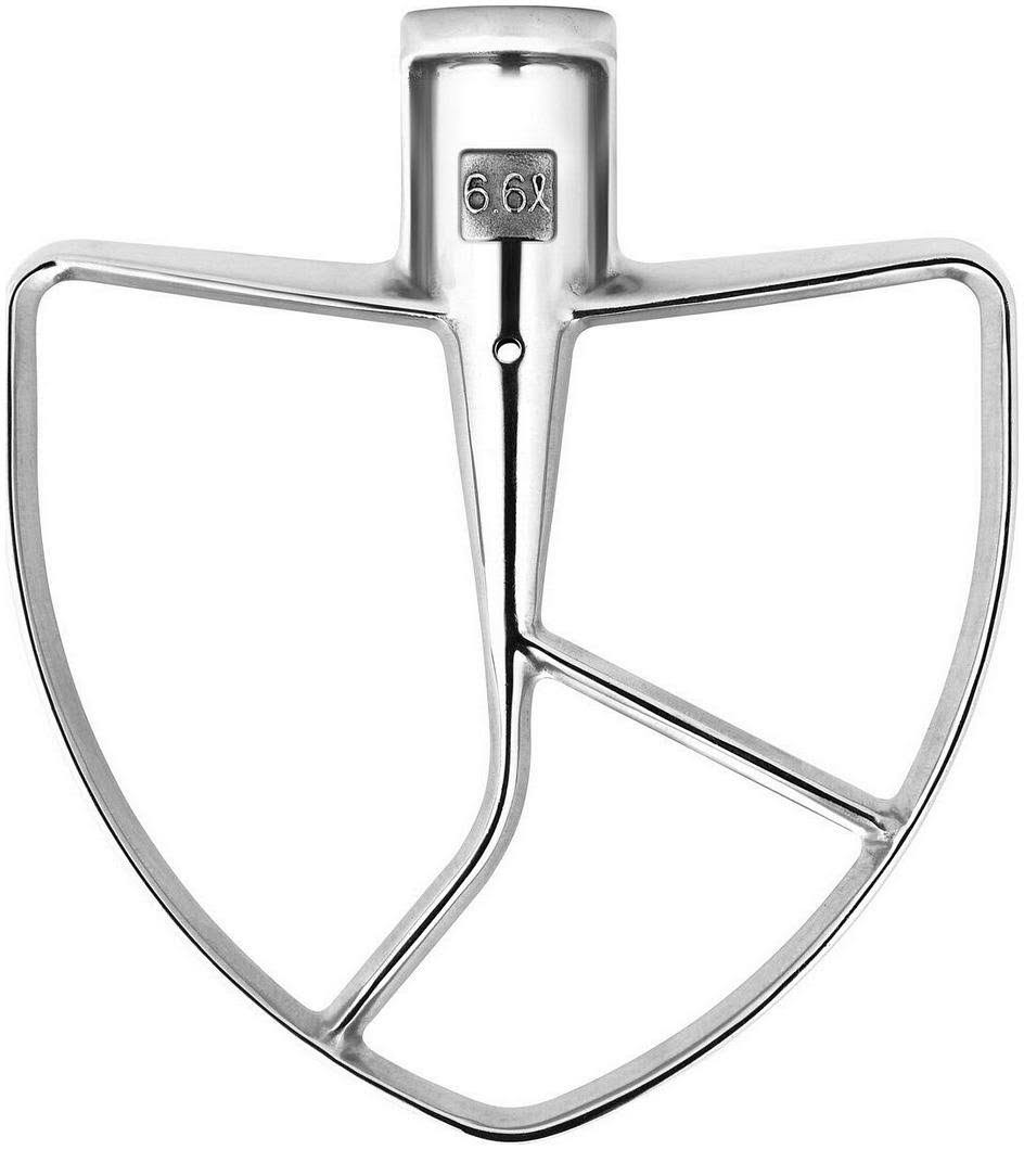 KitchenAid Commercial KSMC7QFB, Stainless Steel Flat Beater