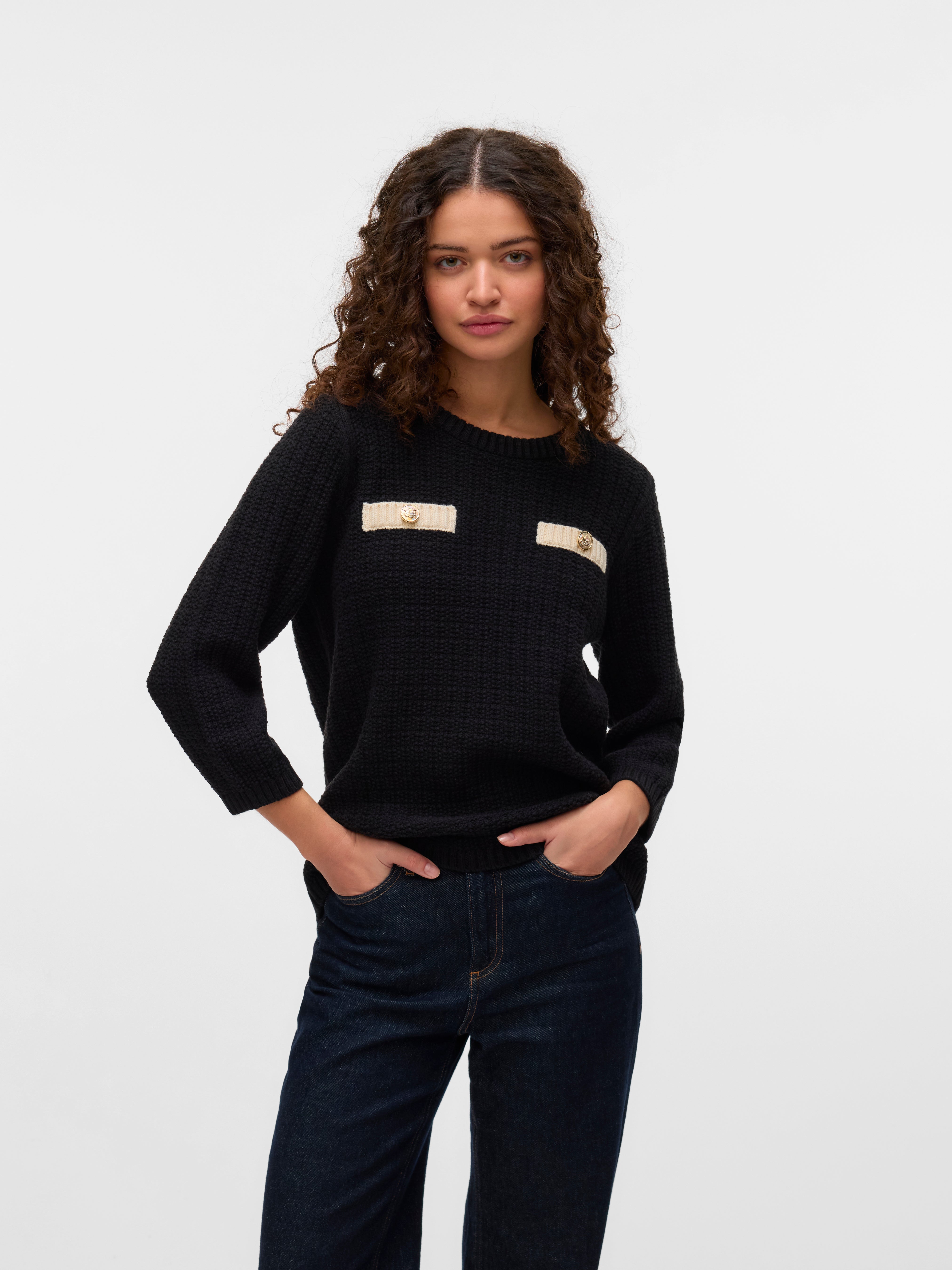 VERO MODA® VMHARPER Knitted pullover