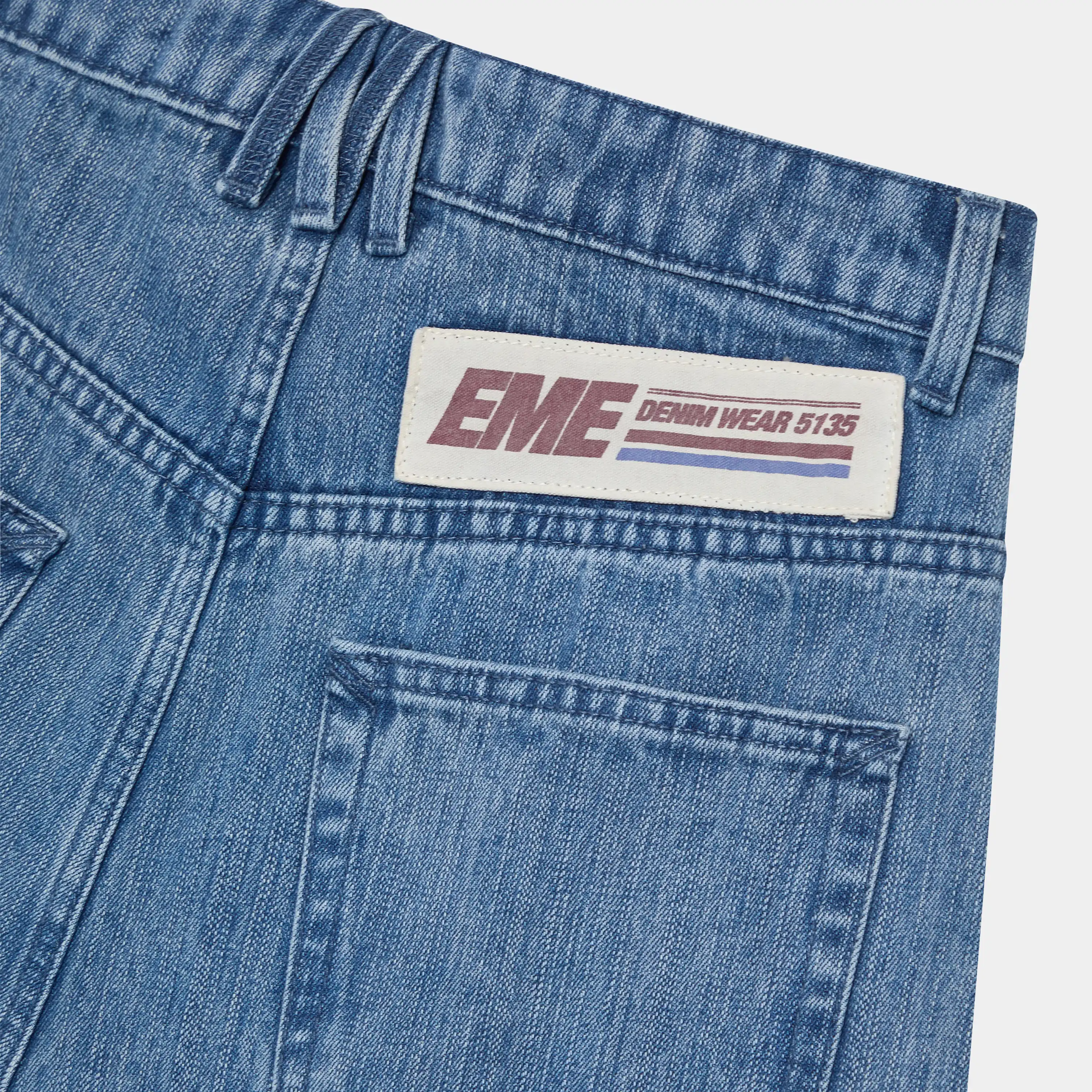 Andy Scratch Denim Jorts