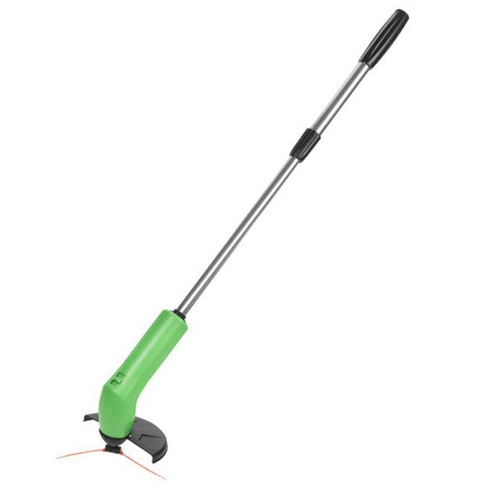ampusanal Household Small Weed Trimmer, Lawn Mower, Portable Grass Trimmer Handheld, Cordless String Trimmer Edger, Telescopic Grass Trimming Tool,