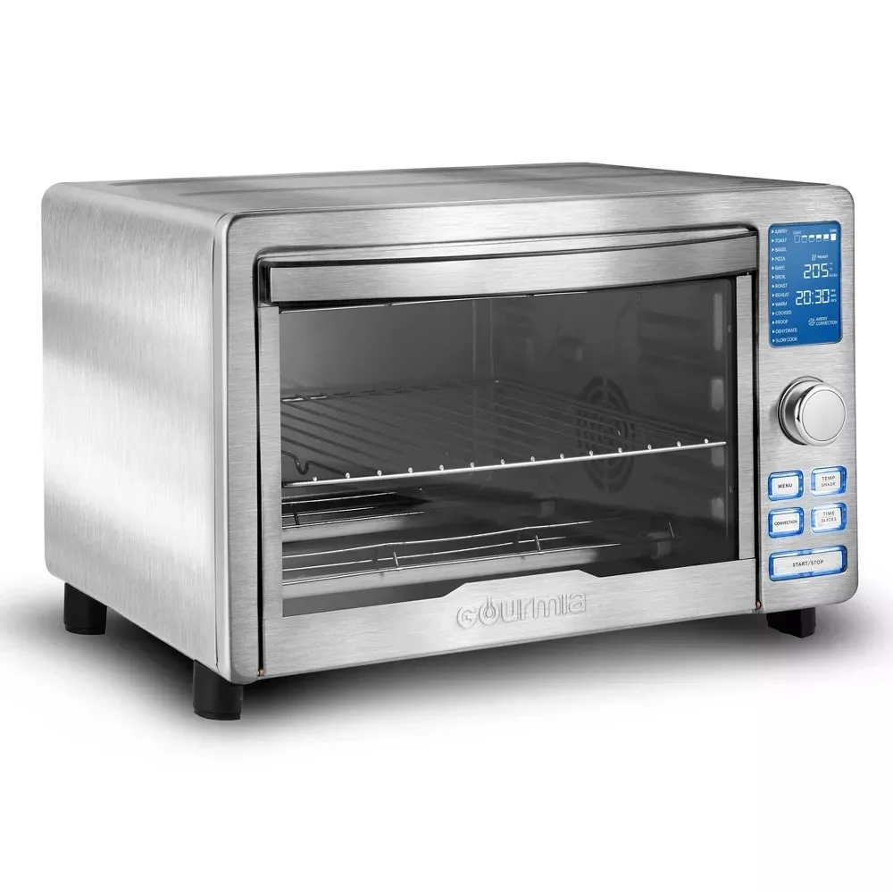 Gourmia Digital Stainless Steel Toaster Oven Air Fryer Stainless Steel