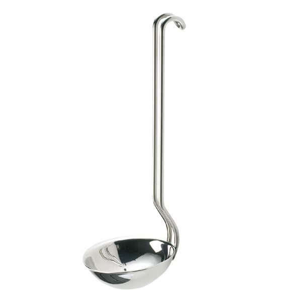 Oppøserskje oval 6 cm  rustfritt stål