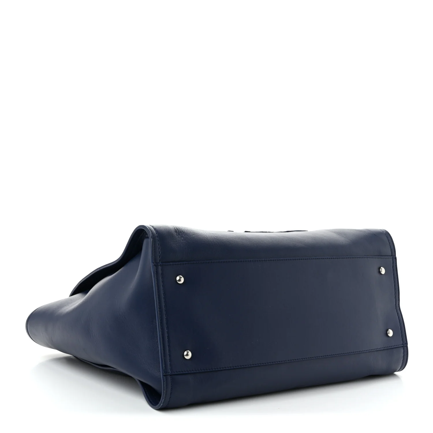 Calfskin Medium Deauville Navy