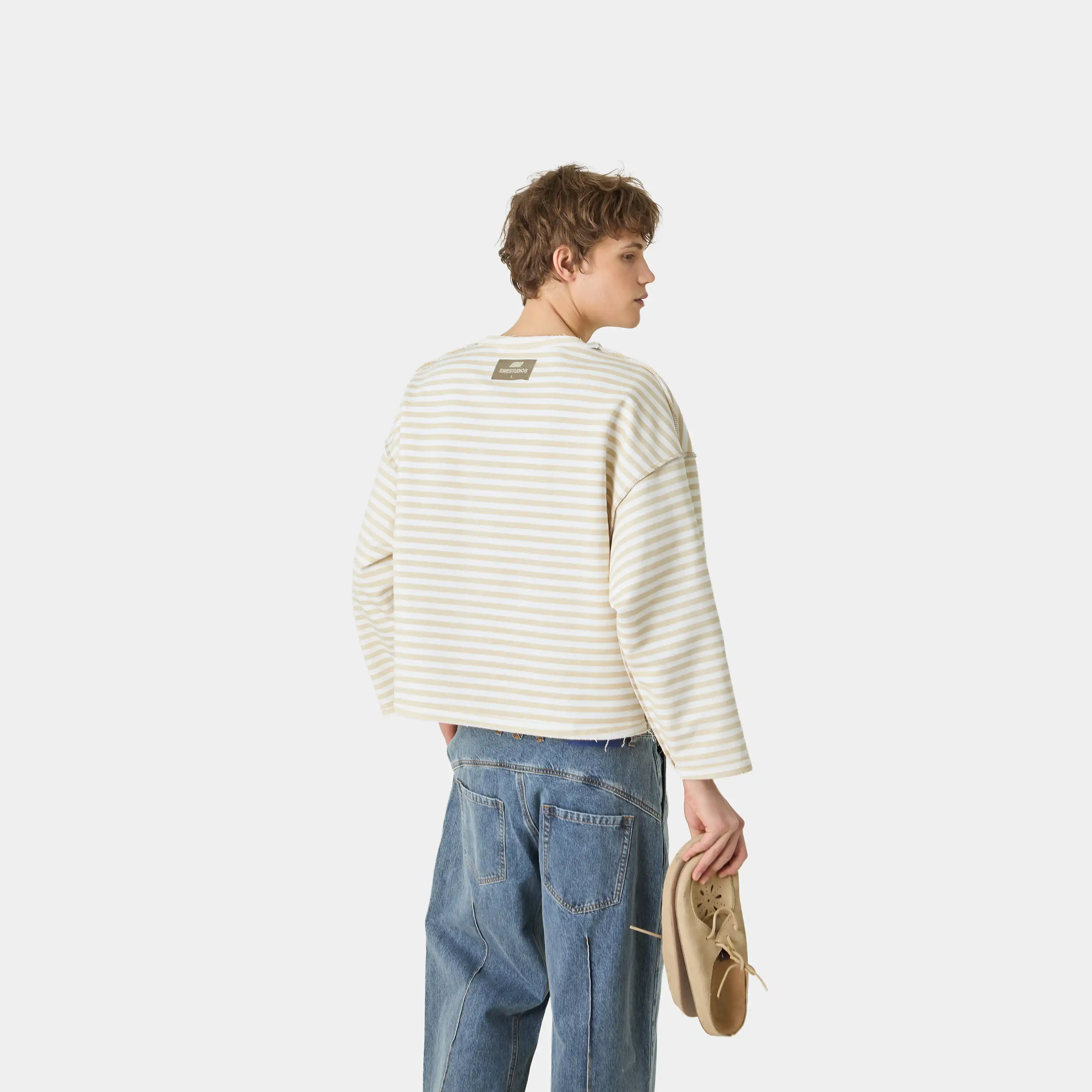 Sade Off Sand Reverse Crewneck