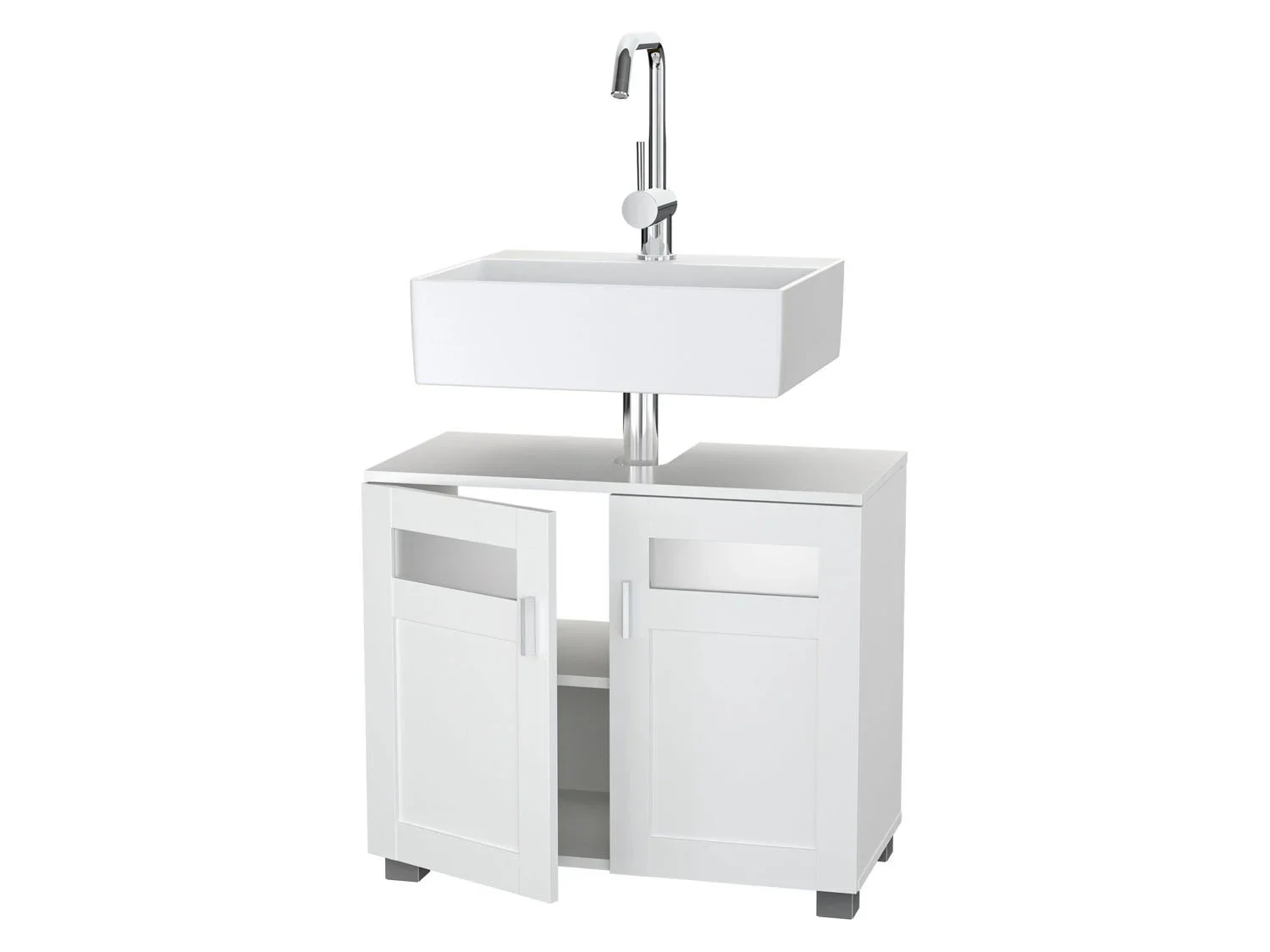 LIVARNO home Meuble sous-vasque Basel, 69 x 59 x 35 cm