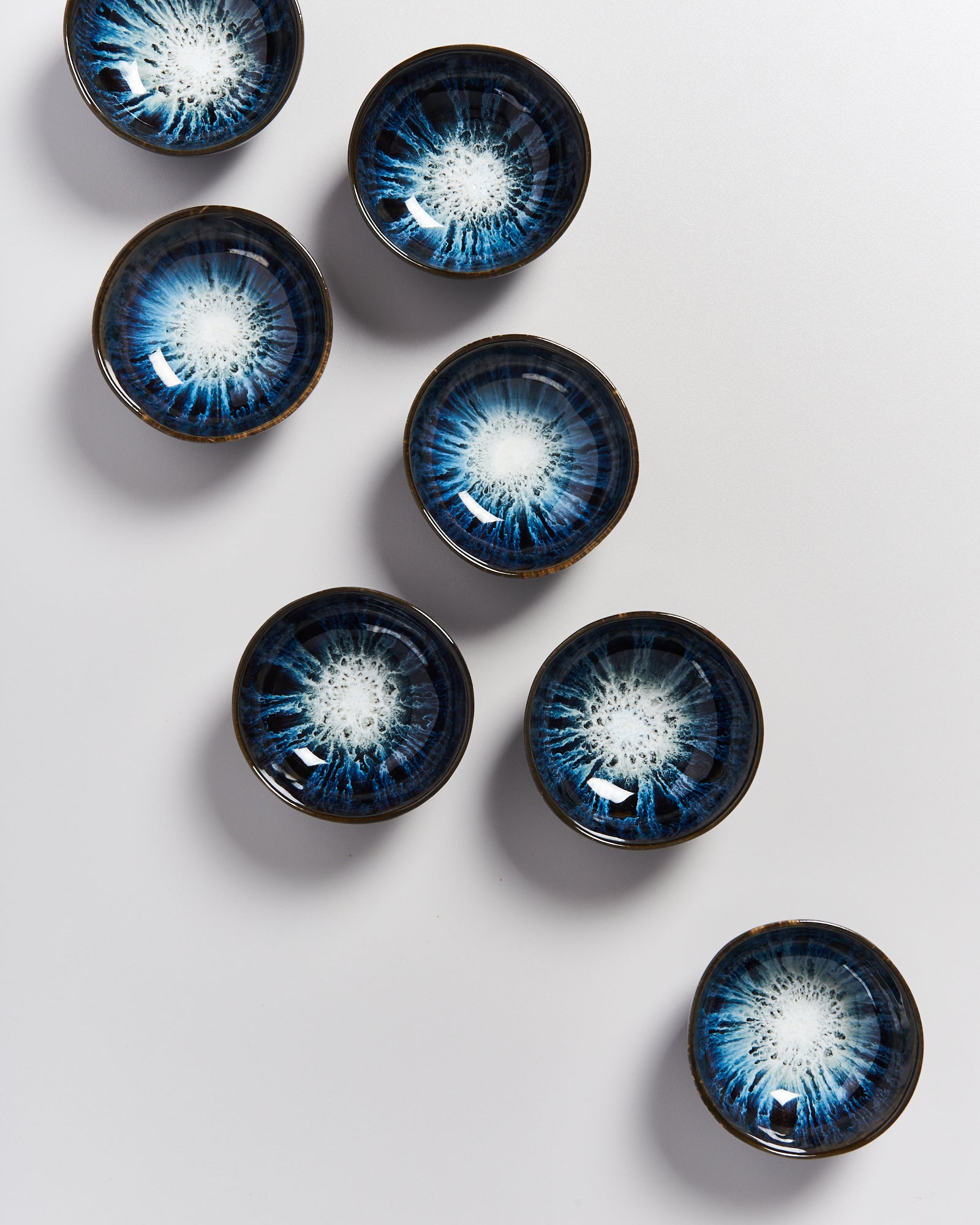 ALCACHOFRA - LARGE SAUCE BOWL BLACK-BLUE