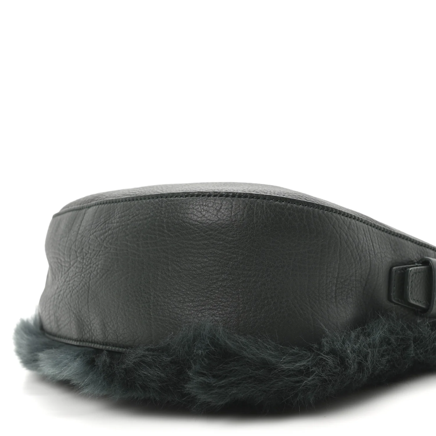 Shearling Small Knight Crossbody Bag Vine