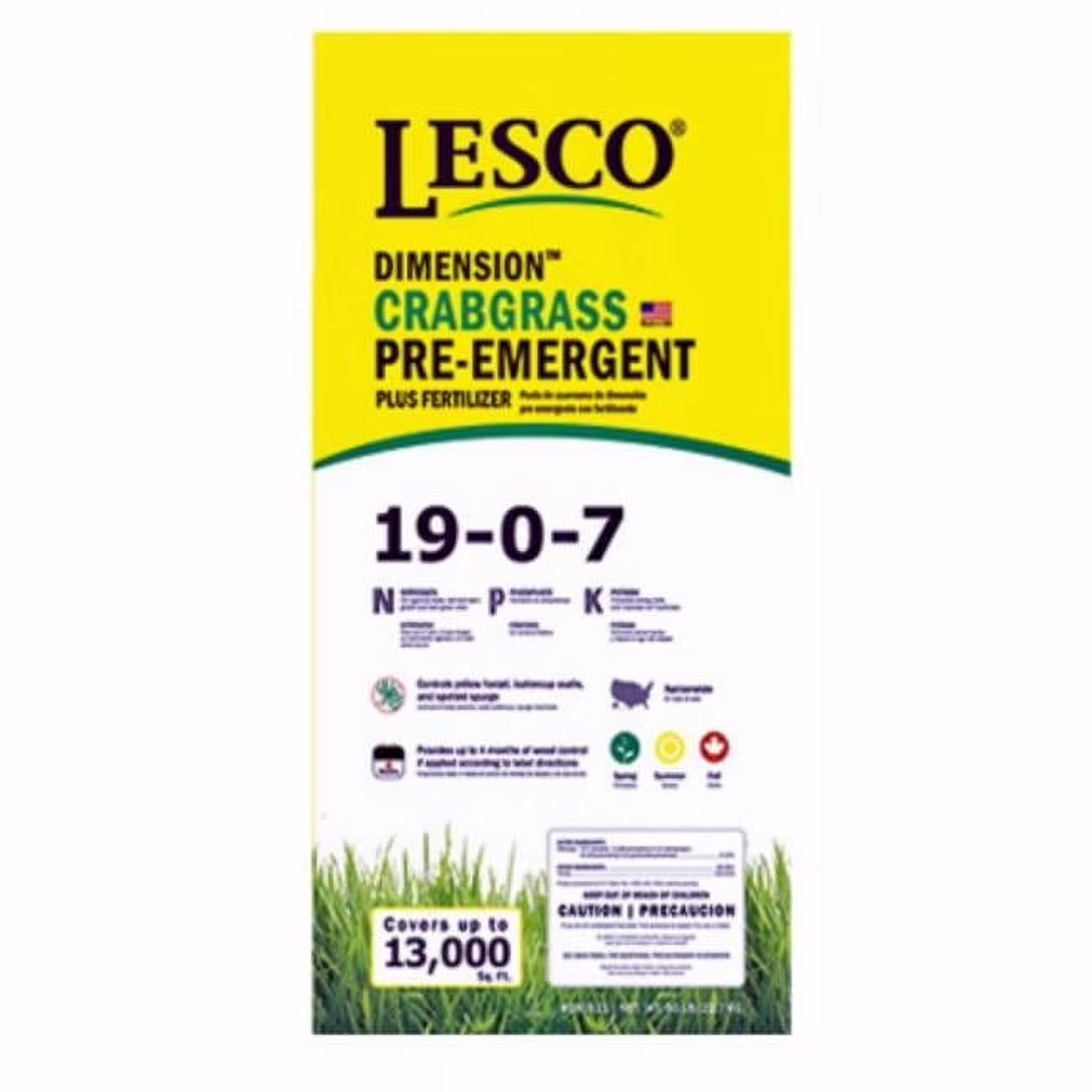 Professional 080311 Crabgrass Preventer Turf Fertilizer, 19-0-7 Formula, 50 Lbs., 13,000-Sq. Ft. Quantity 1(1)