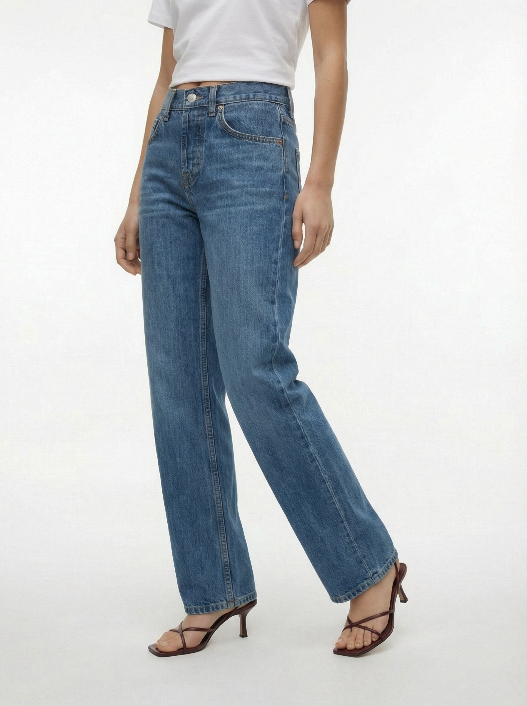 VERO MODA® TSEMBER Low rise Wide Leg Fit Jeans