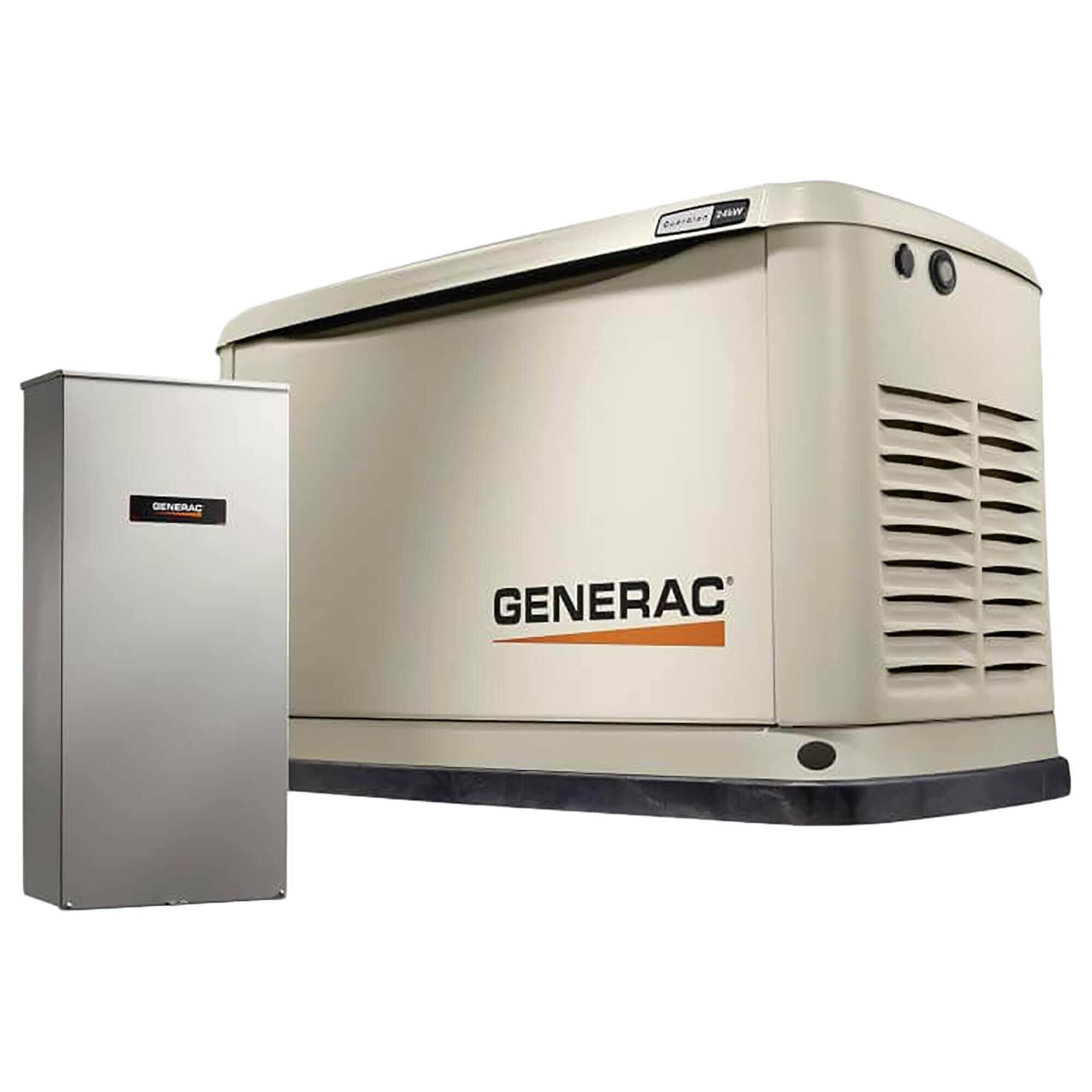 Generac 7291 26kW Guardian Air-Cooled Standby Generator with Transfer Switch-Instock