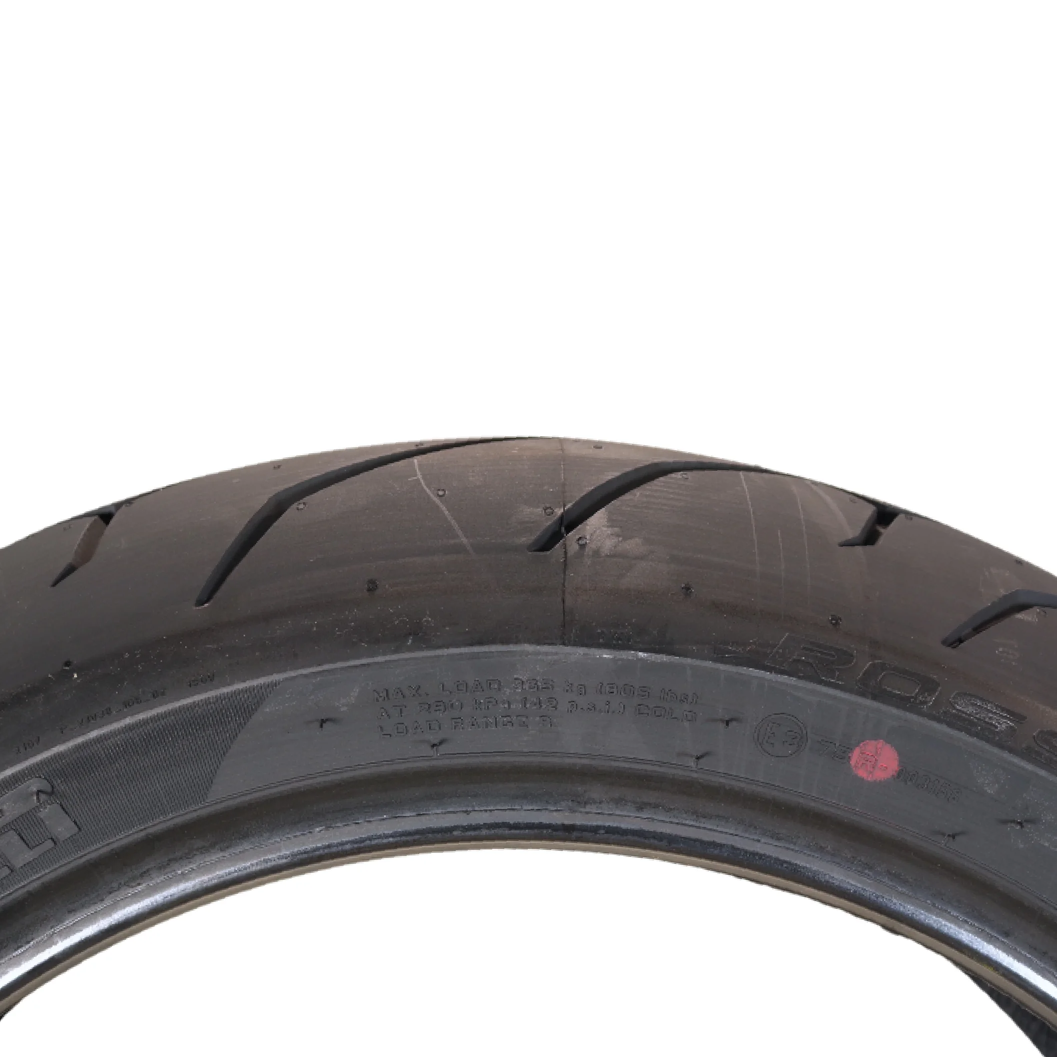 Diablo Rosso II Tire Set with Keychain: 120/70 ZR 17 M/C (58W) TL (K) Front 180/55 ZR 17 M/C (73W) TL Rear Motorcycle Tires- Sport Performance for Road Use - Image 7