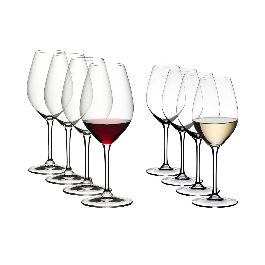Riedel Wine Friendly Wine Glasses Set (Set of 8)