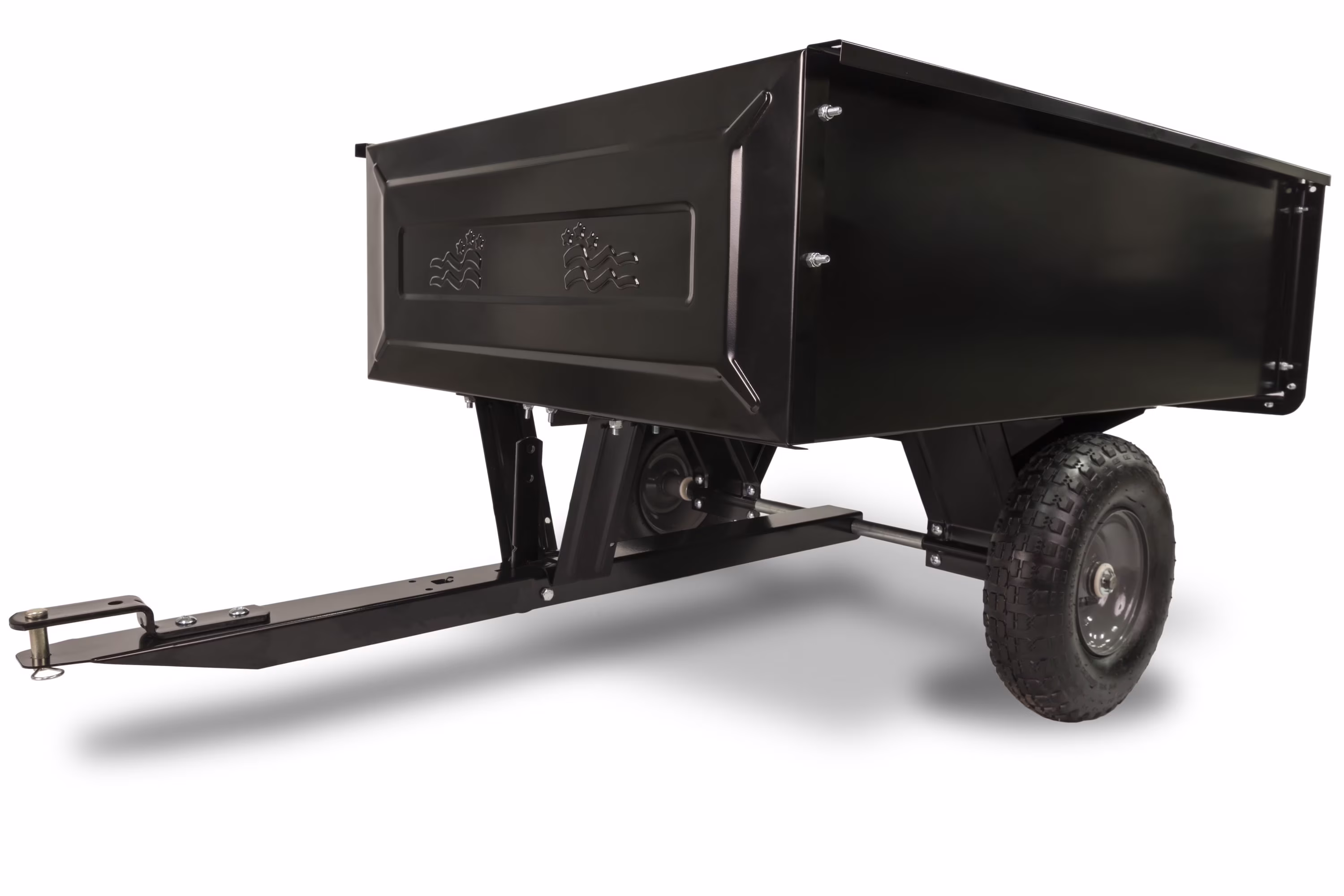 Agri-Fab Inc. 350 lb Steel Tow Behind Lawn and Garden Cart Model # 45-0303