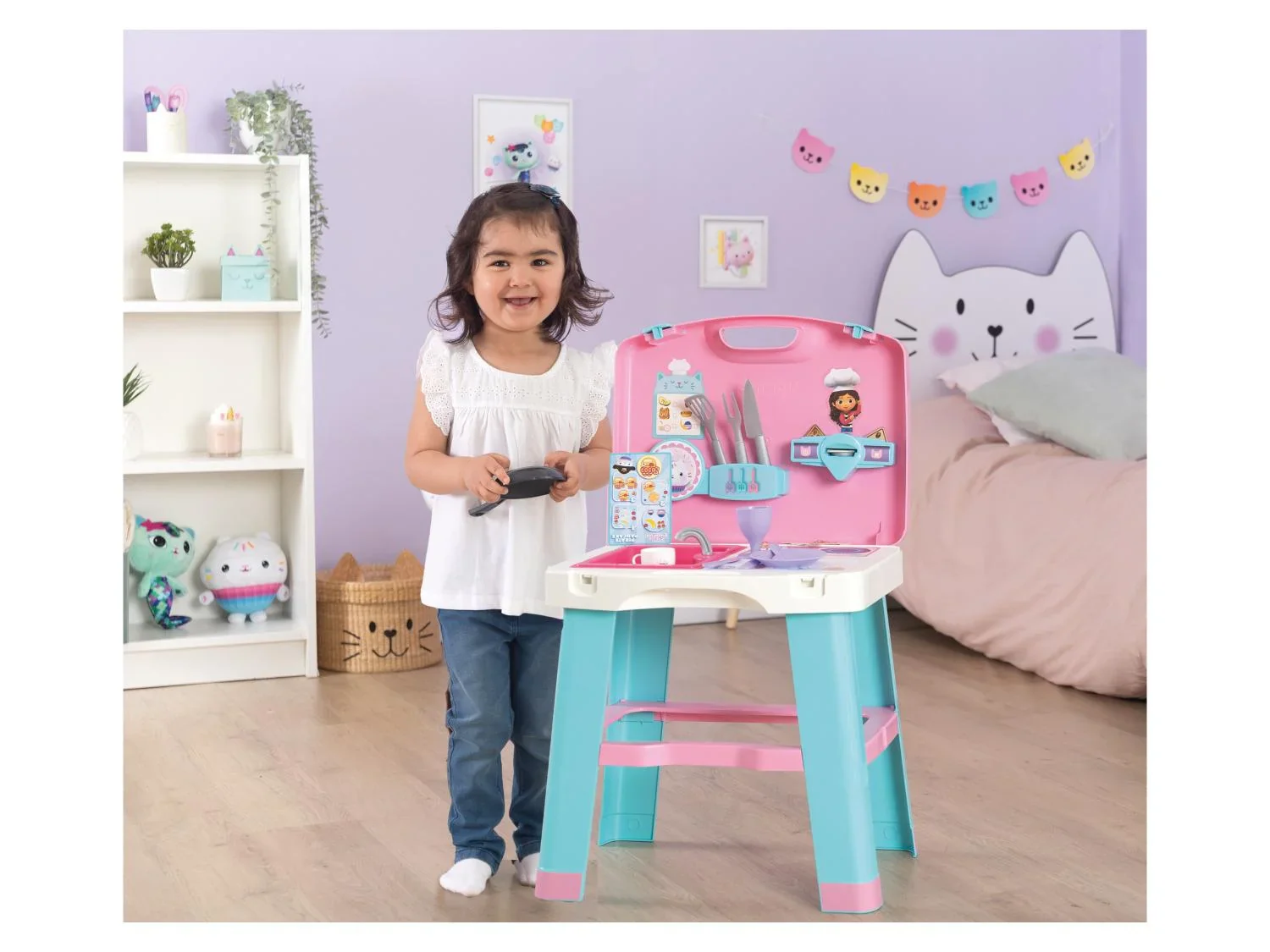 SMOBY Cuisine ou Marchand de glace Gabby et la Maison Magique