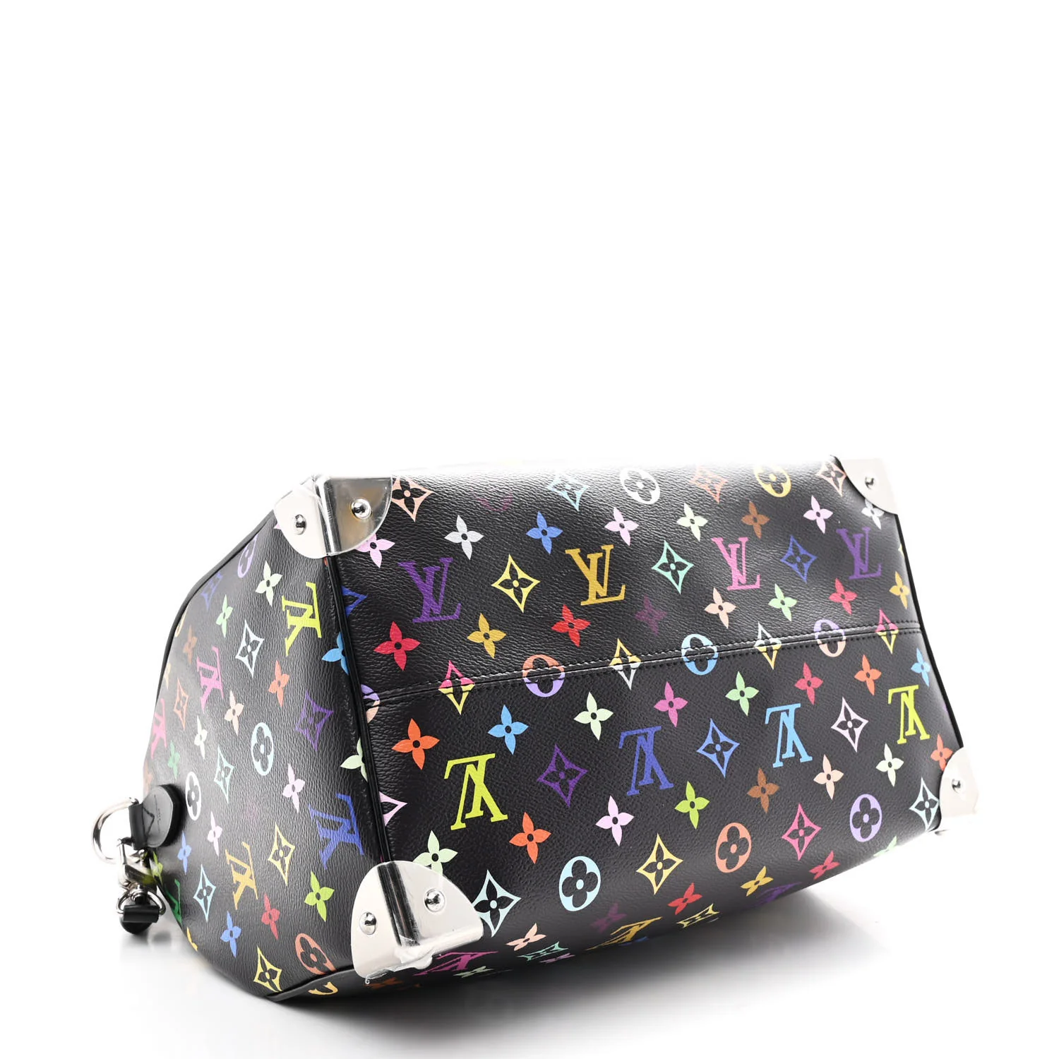 LV X TM Monogram Multicolor Speedy Soft 30 Black