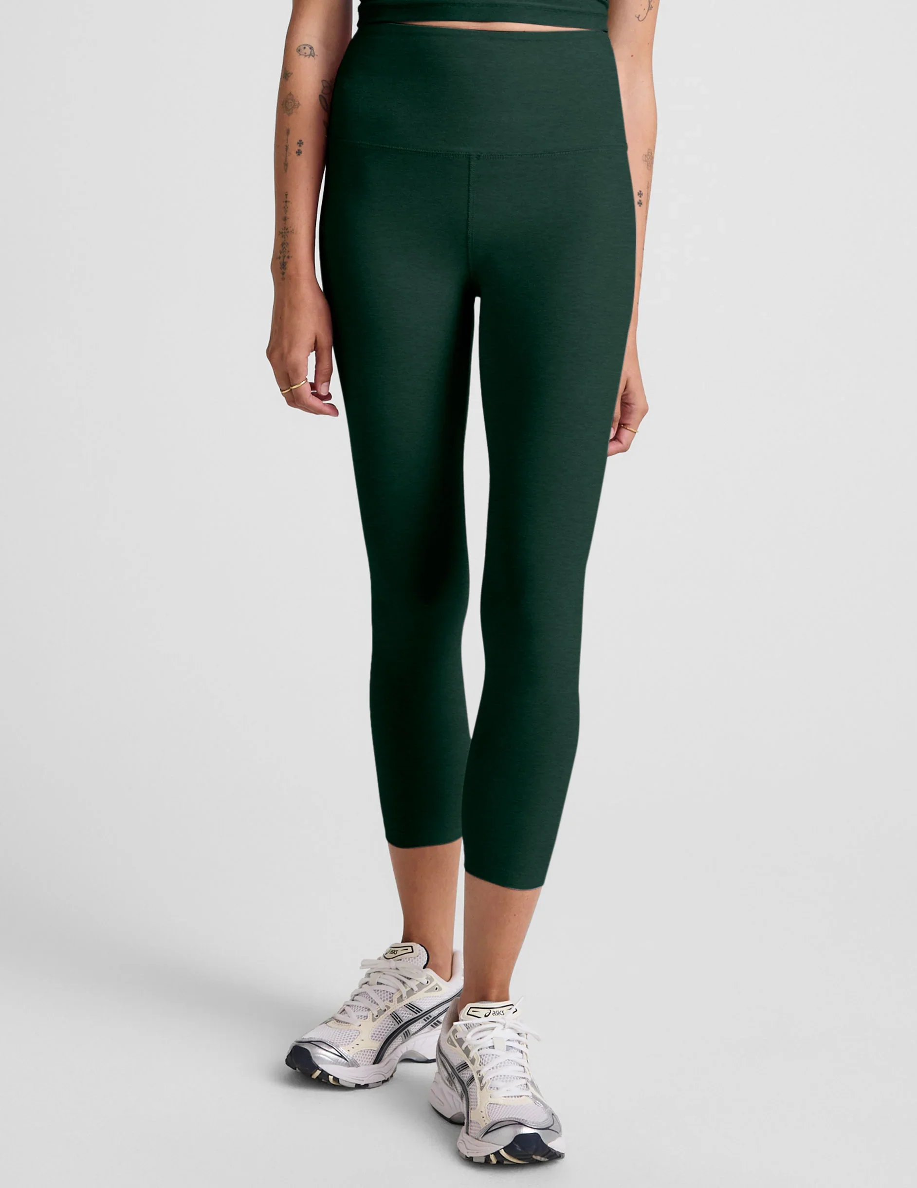 Spacedye™ Walk And Talk High Waisted Capri Legging
