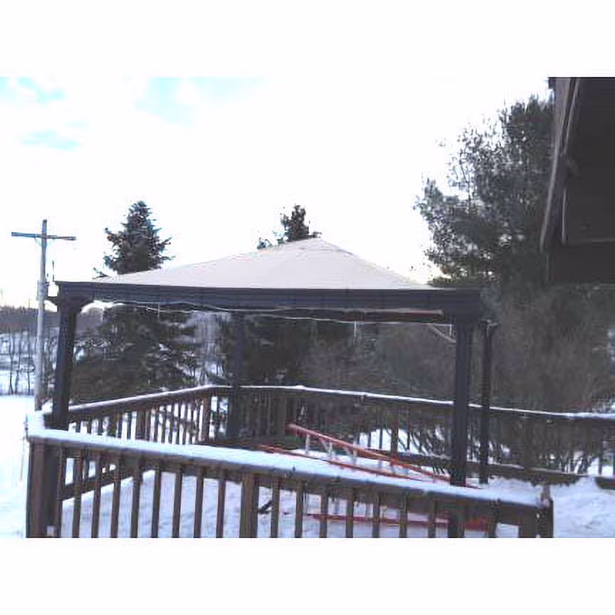 Garden Winds Replacement Canopy Top for 12 x 12 Pillared Gazebo - Riplock 350