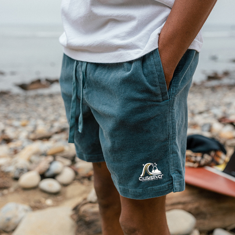 Short à lacets décontracté pour homme