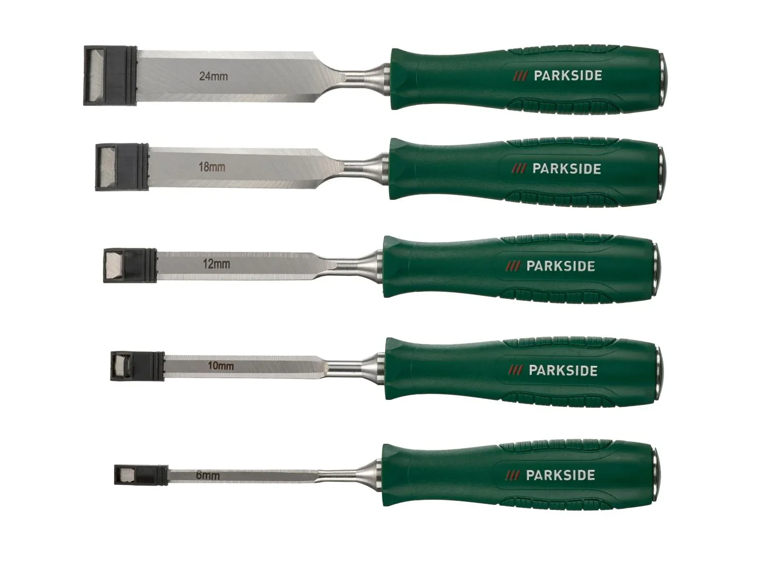 PARKSIDE Set de ciseaux  bois, 5 pices