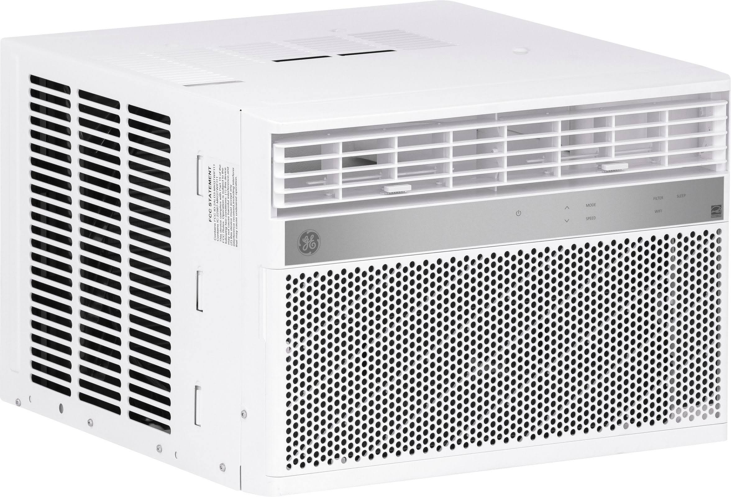 GE - 450 Sq. ft. 10,000 BTU Smart Window Air Conditioner - White