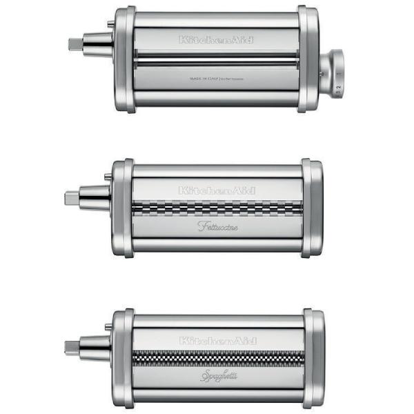 Accessory pastarulle og pastakniv 5KSMPRA 3 deler stål