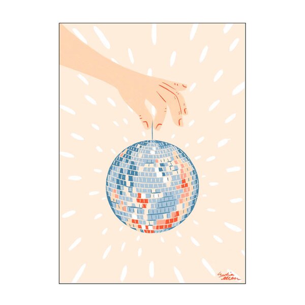 Lydia Ellen Design poster 50x70 cm disco