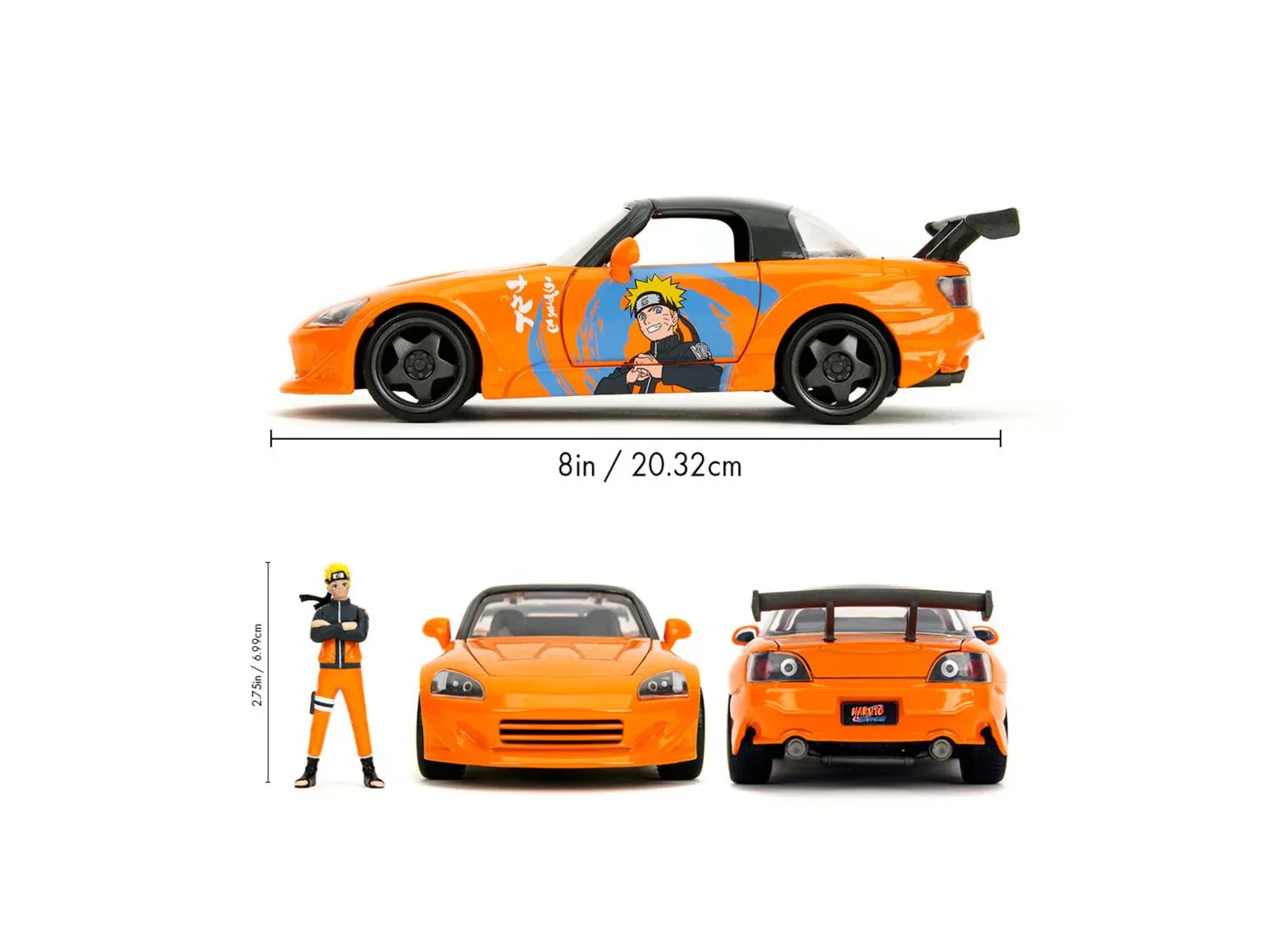 Jada Voiture et figurine Naruto
