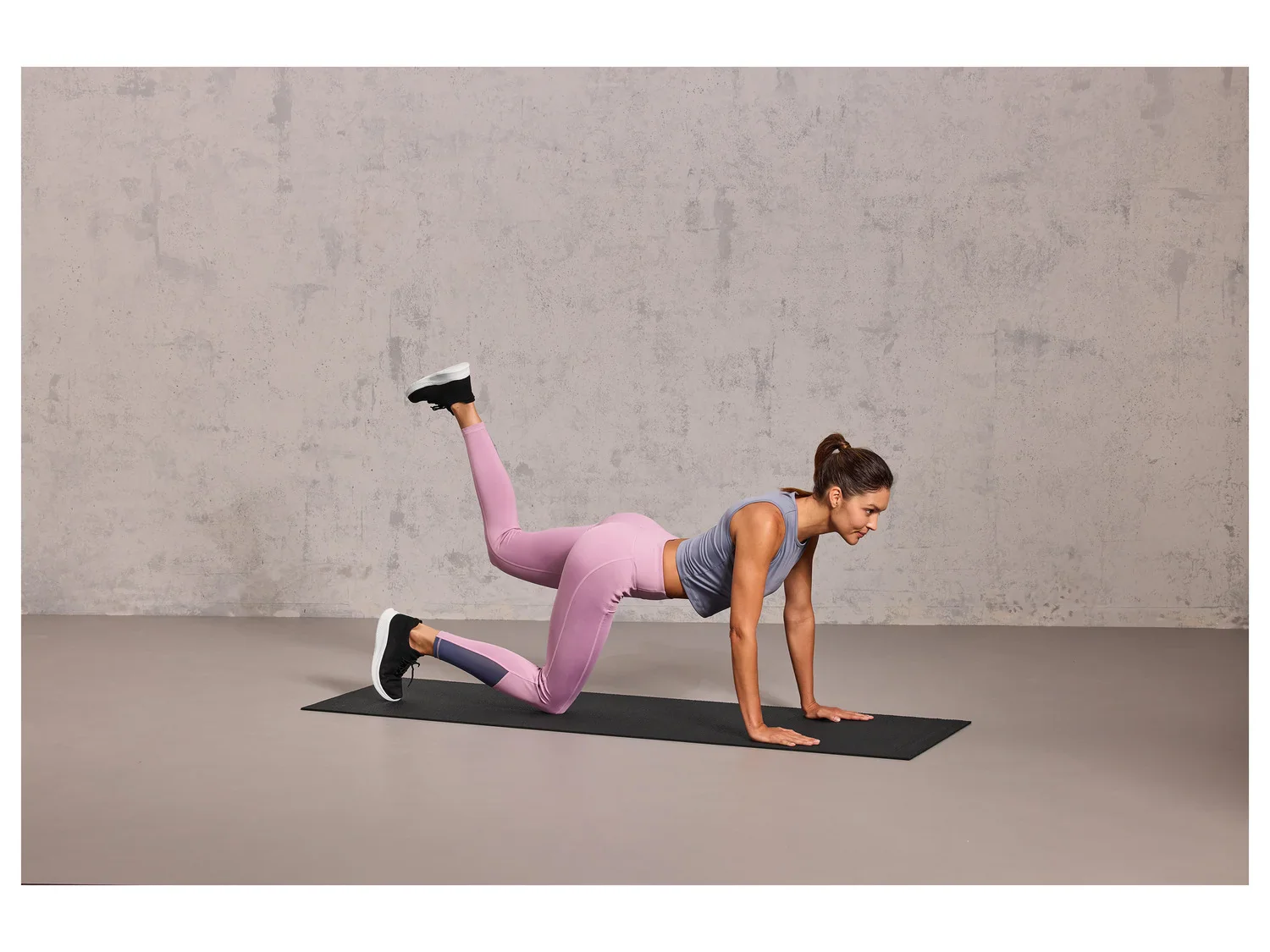 CRIVIT Tapis de fitness et de yoga, 183 x 61 cm