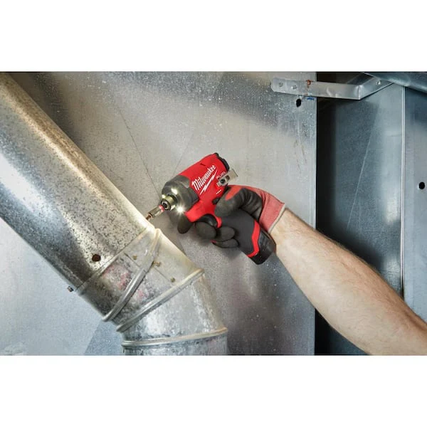 M12 FUEL 12V Lithium-Ion Cordless 3/8 in. Ratchet and 1/4 in. Impact Driver Kit (2-Tool) w/Batteries, Charger Bag - Image 7