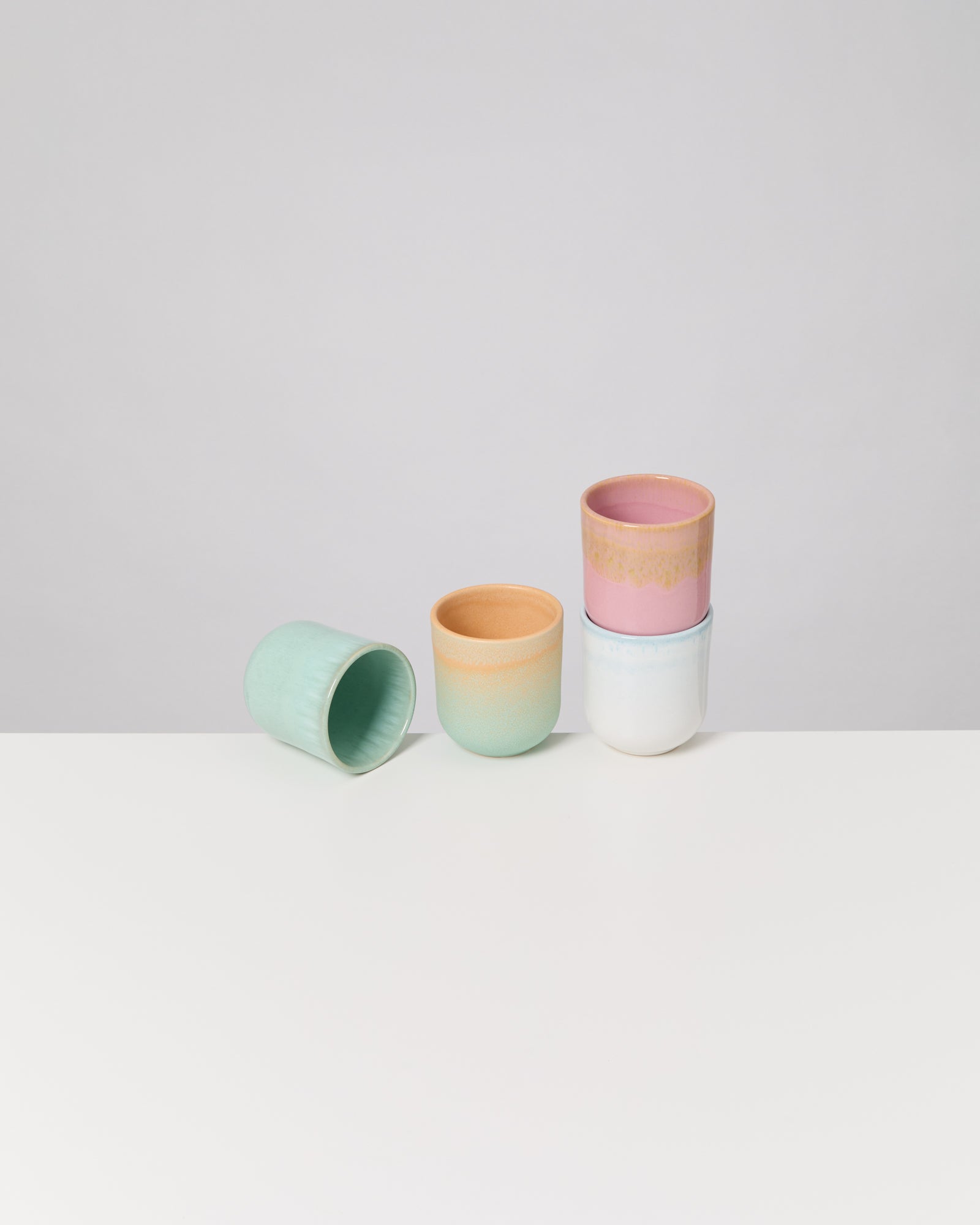COPA ALTO - SMALL CUP PASTEL WHISPER MIX SET OF 4