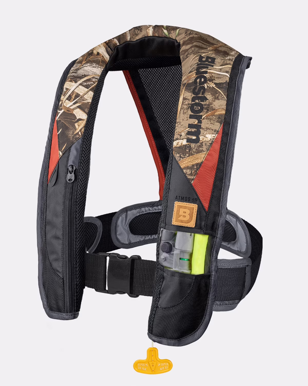 Atmos 40 Automatic/Manual Inflatable PFD Life Jacket for Adults | US Coast Guard Approved ( Max5 Camo)