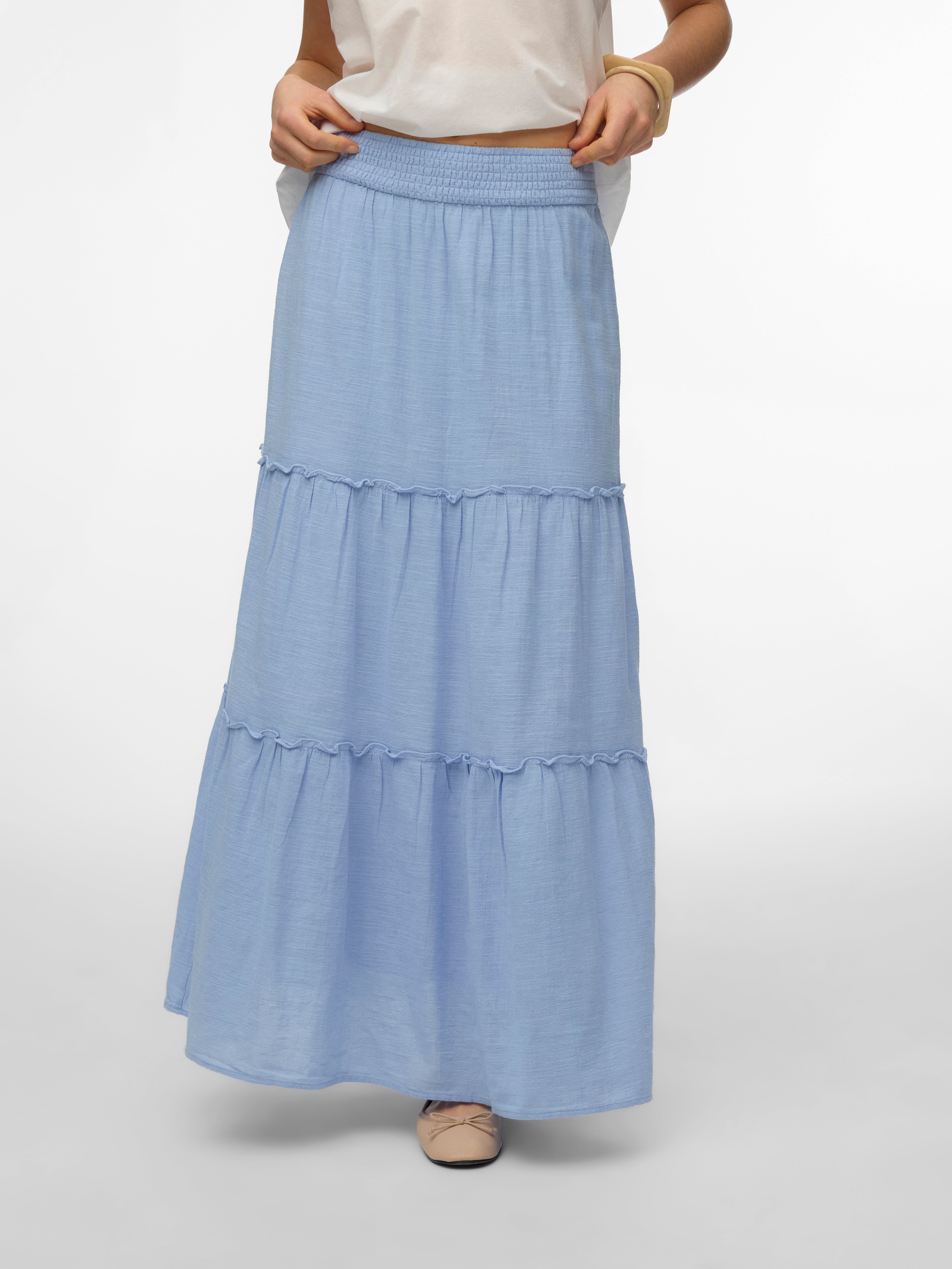 VERO MODA® AWKEELEY High waist Long skirt