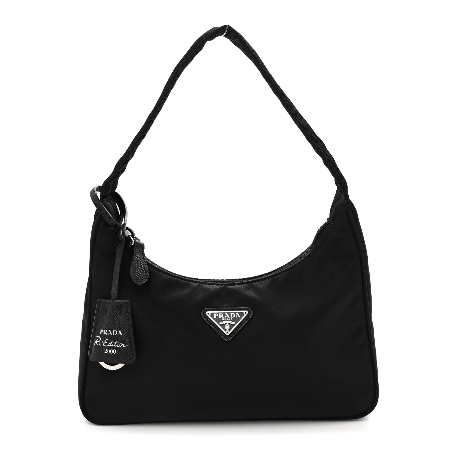 Tessuto Nylon Mini Re-Edition 2000 Bag Black