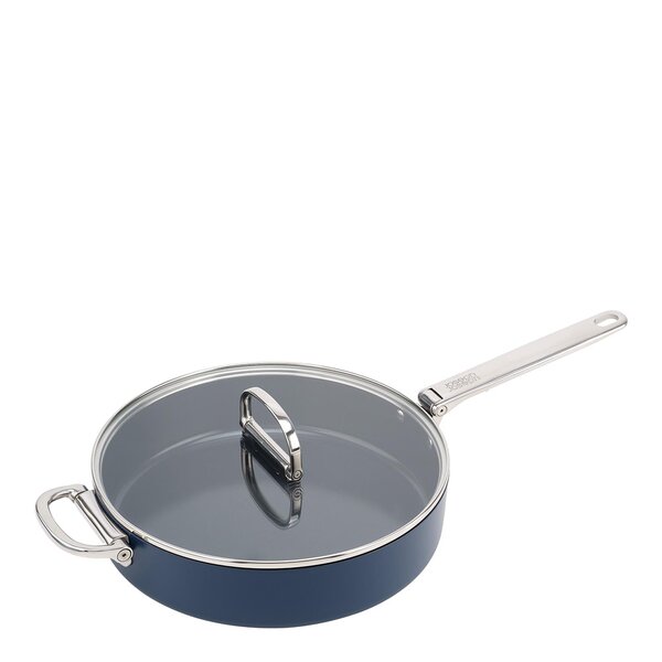 Space sautèpanne m/lokk 28 cm midnight blue