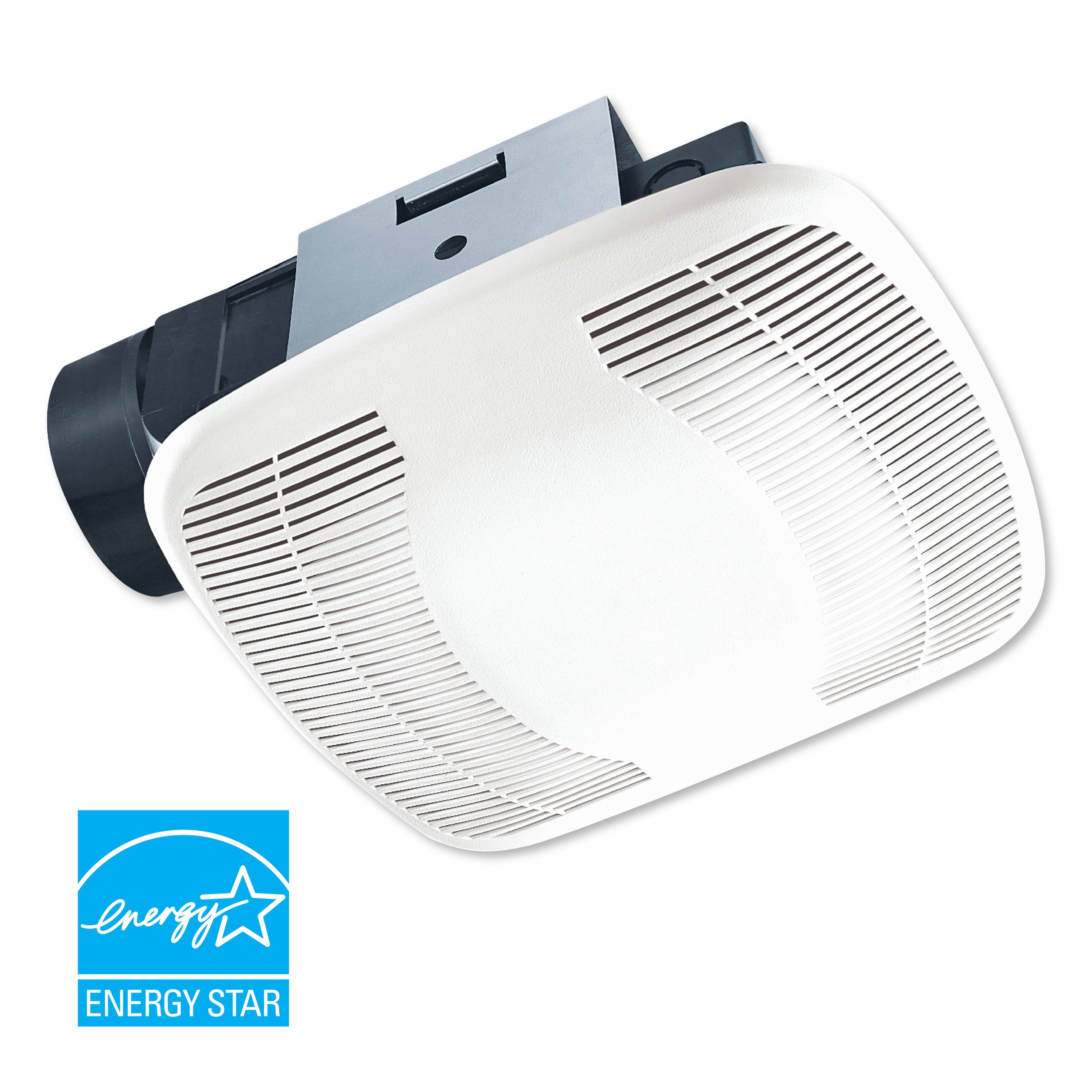 Air King by Lasko Energy Star 50 CFM, 0.6 Sones Ceiling Mounted Bathroom Exhaust Fan, Wm50, New
