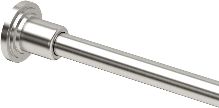 Marina Shower Rod Set, Matte Black / 72