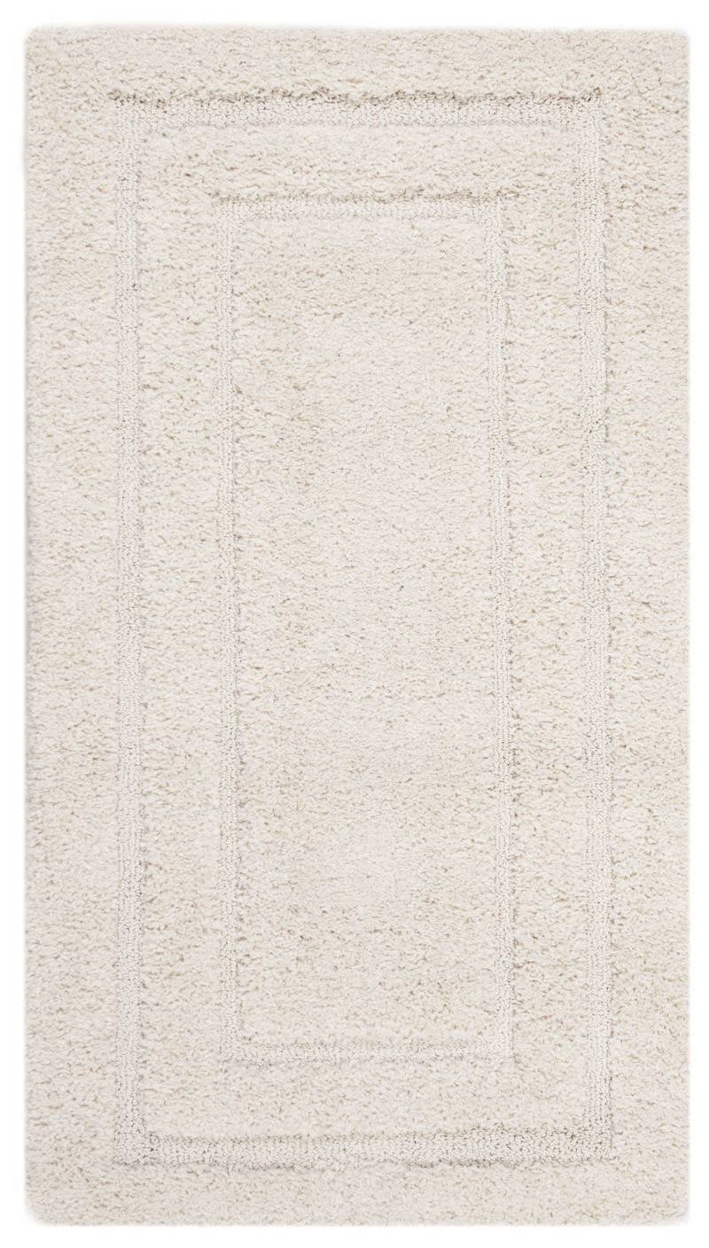 Safavieh Florida Shag Sg454-1111 6' x 9' Creme/Creme Area Rug
