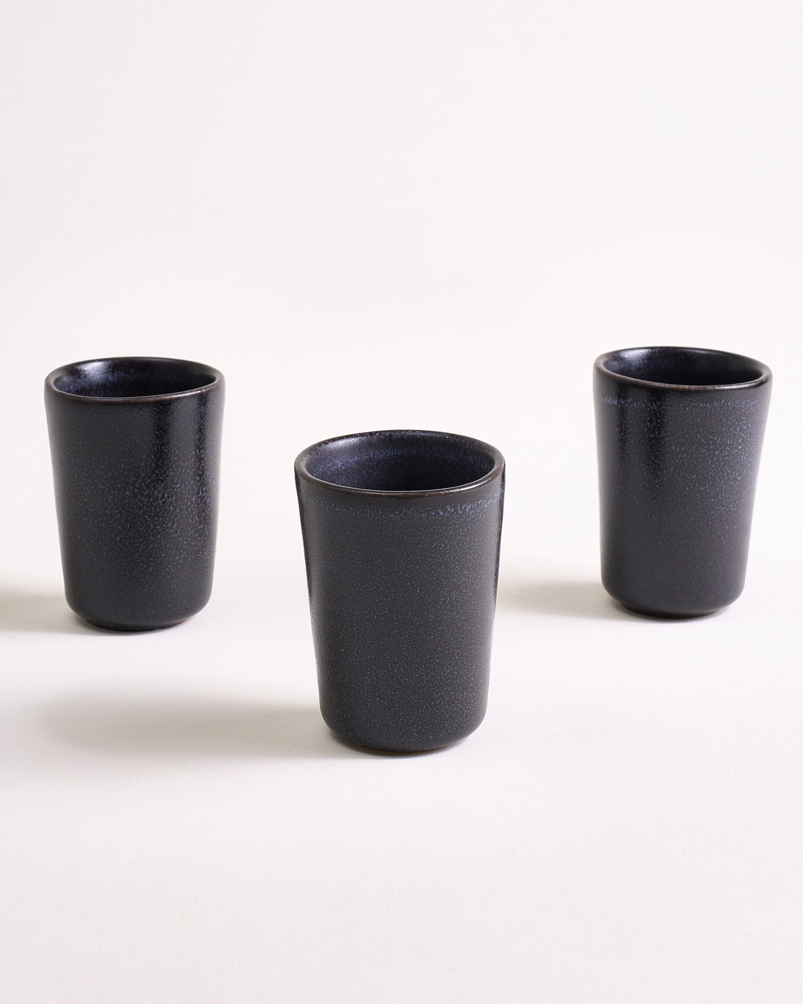 TURMALINA - ESPRESSO CUP BLACK SET OF 6
