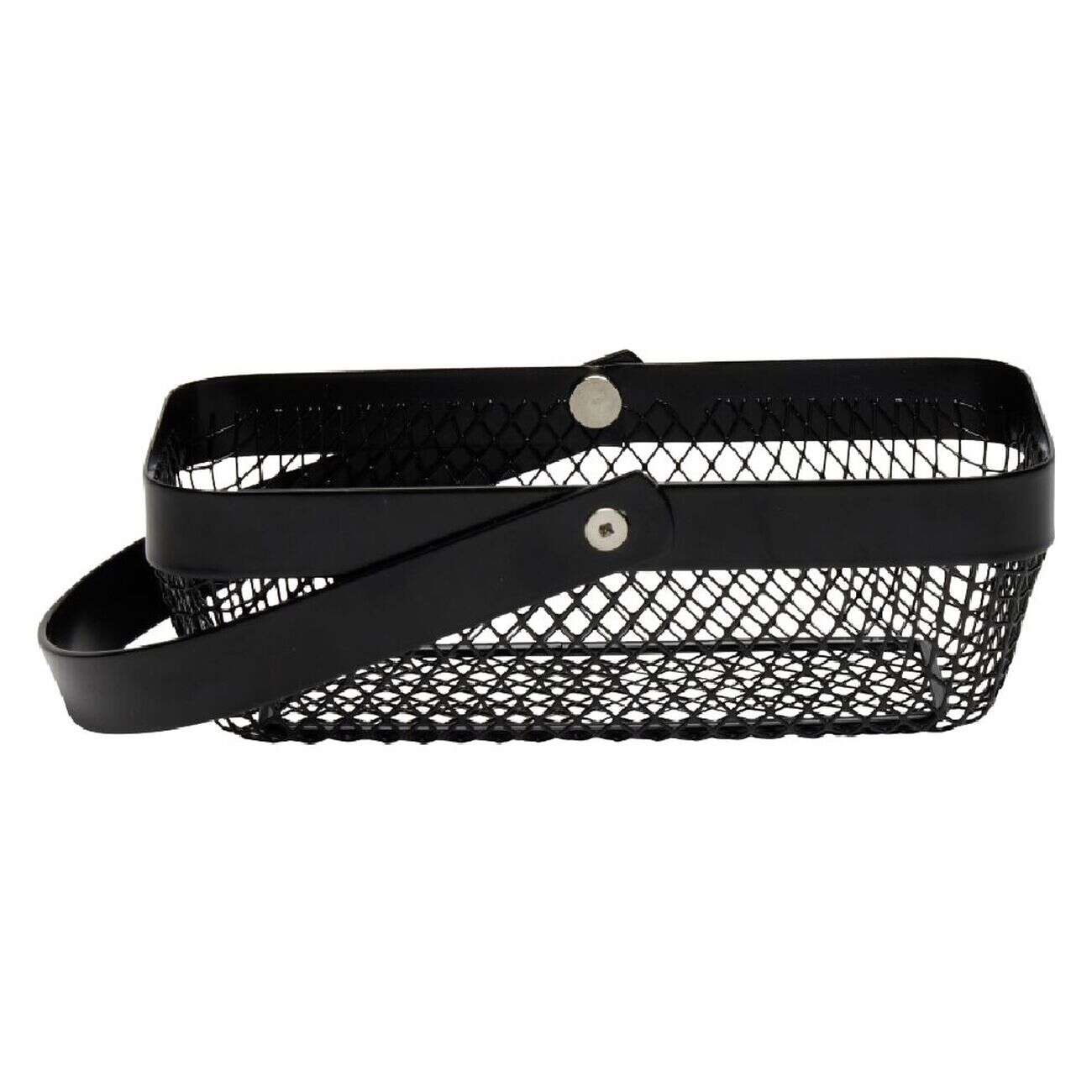 Panier en métal noir ou blanc