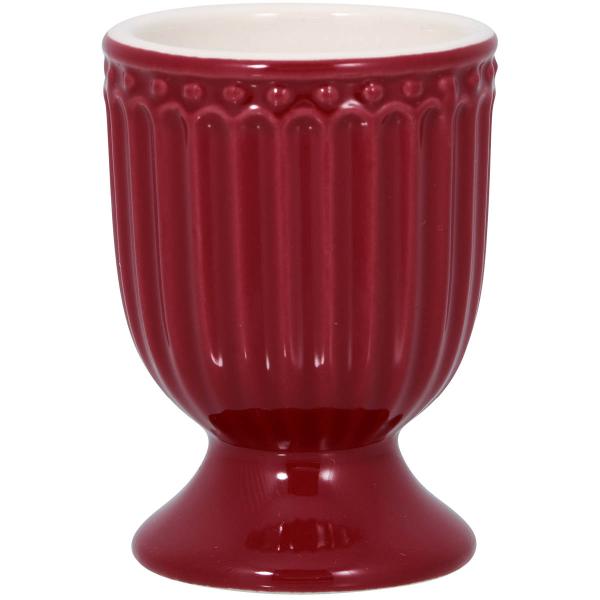 Everyday Alice eggeglass 6,5 cm dark red