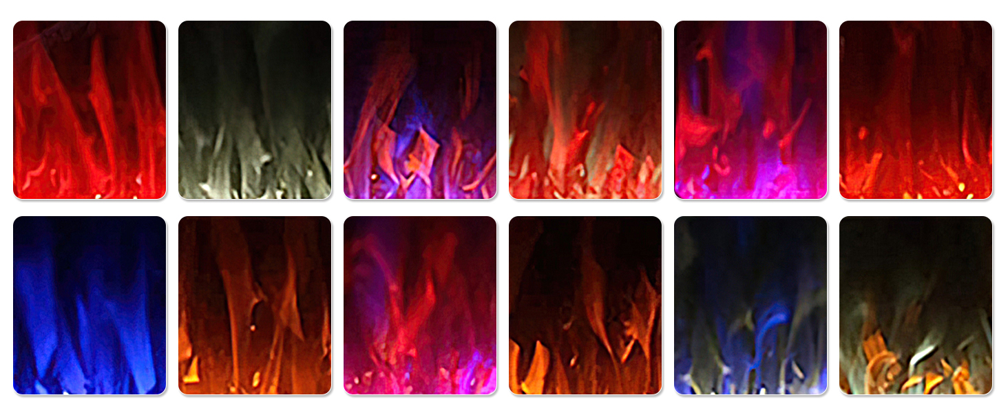 Flame color